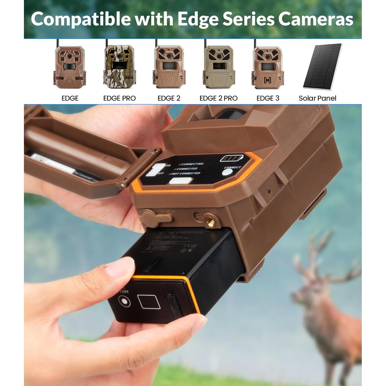 Baterías Recargables Moultrie Edge 6000mAh - Carga Rápida PD