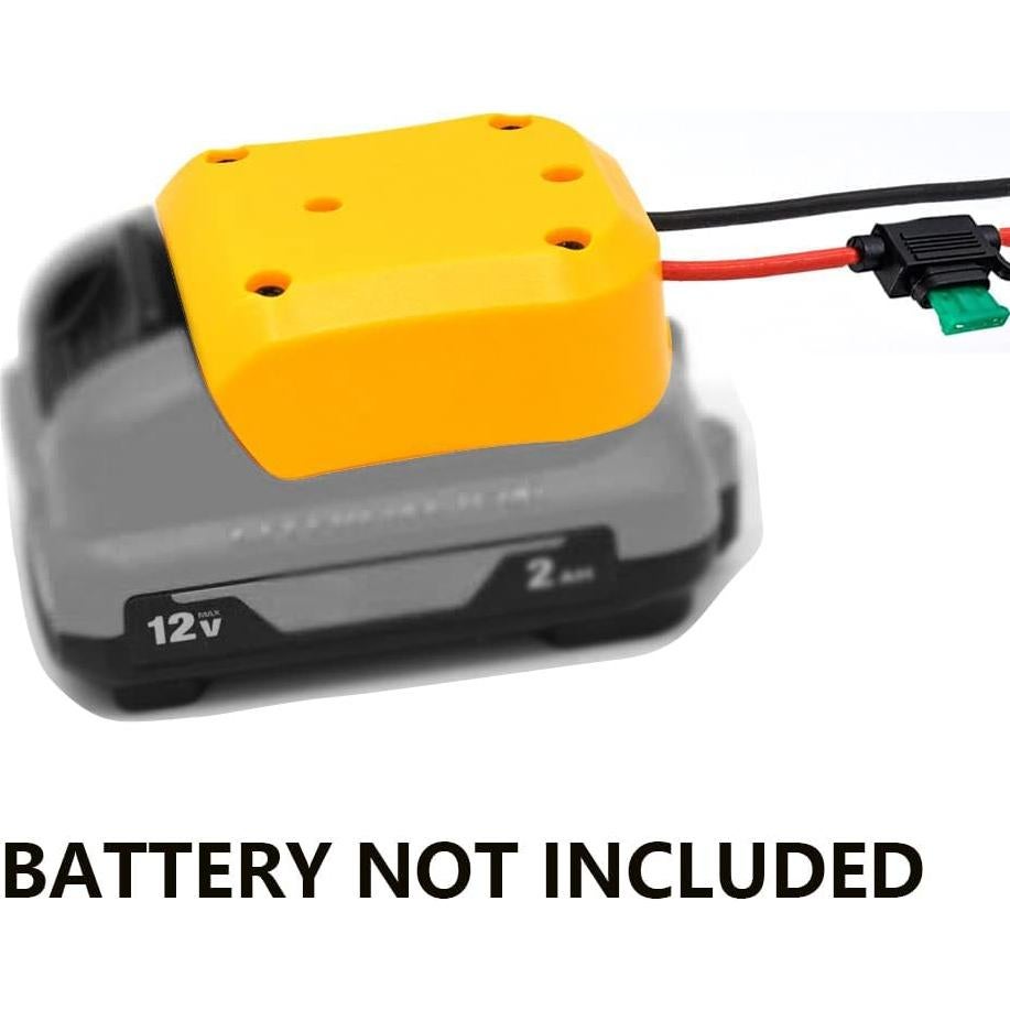 Adaptador IRONFACE para Batería DWALT 12V Max con Fusible 30A