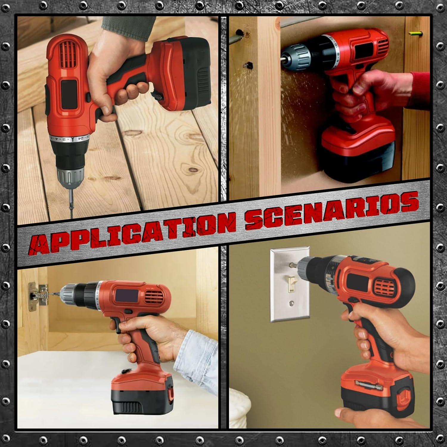 Batería Ni-MH 12V 4800mAh HPB12 Reemplazo Black and Decker