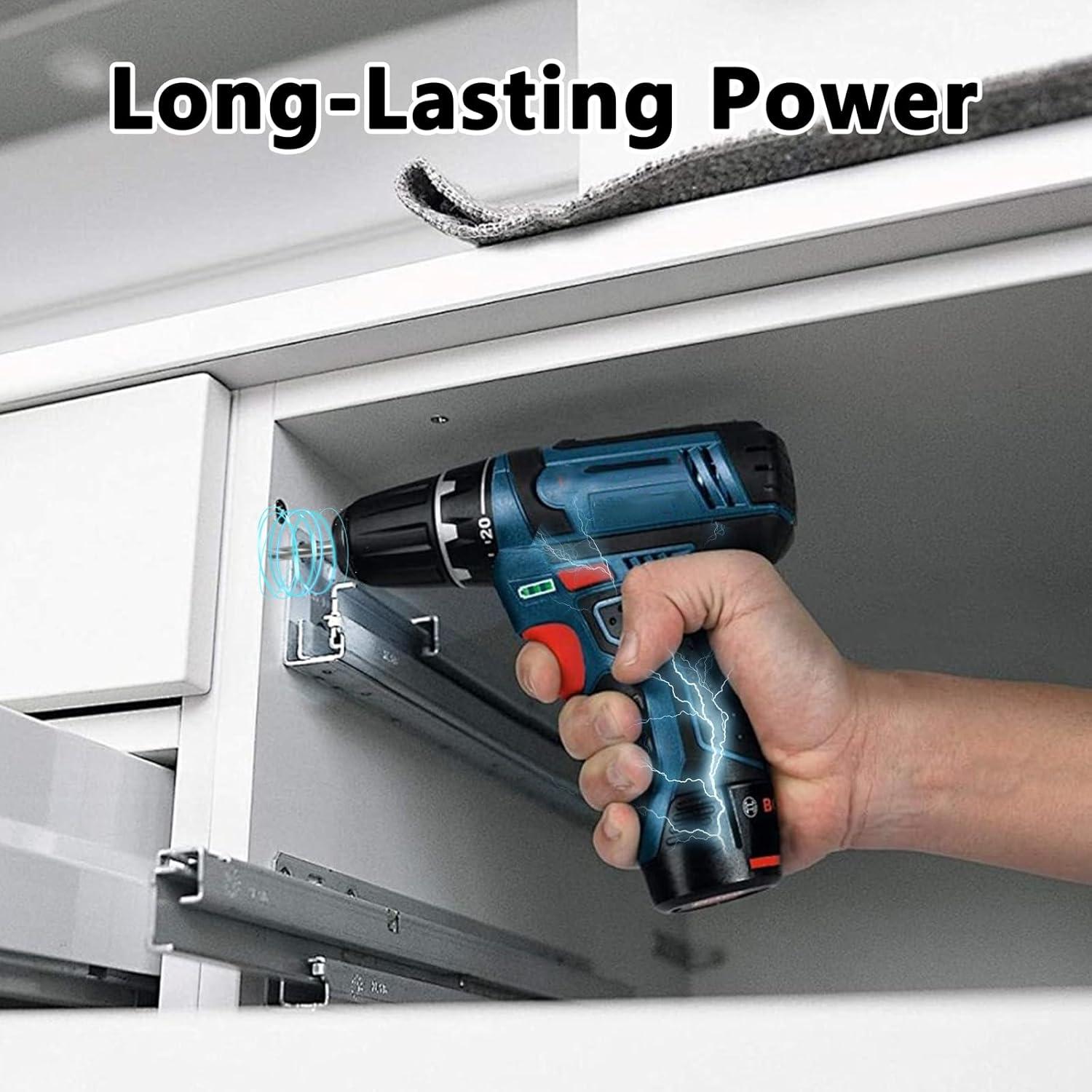 Batería de Reemplazo YUNCHI 12V 2000mAh para Bosch