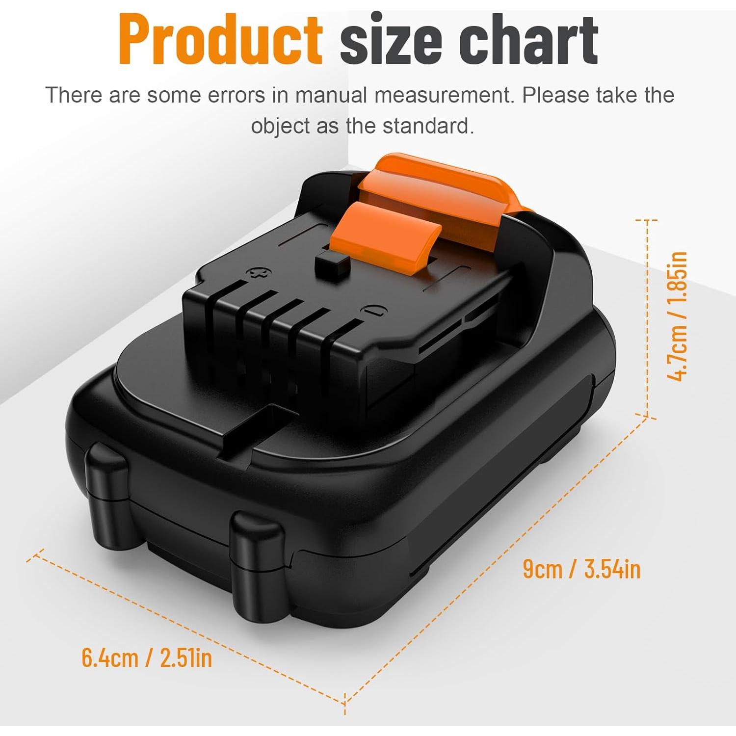 2 Baterías de Litio 12V 4000mAh Dewalt DCB120 DCB121 DCB127
