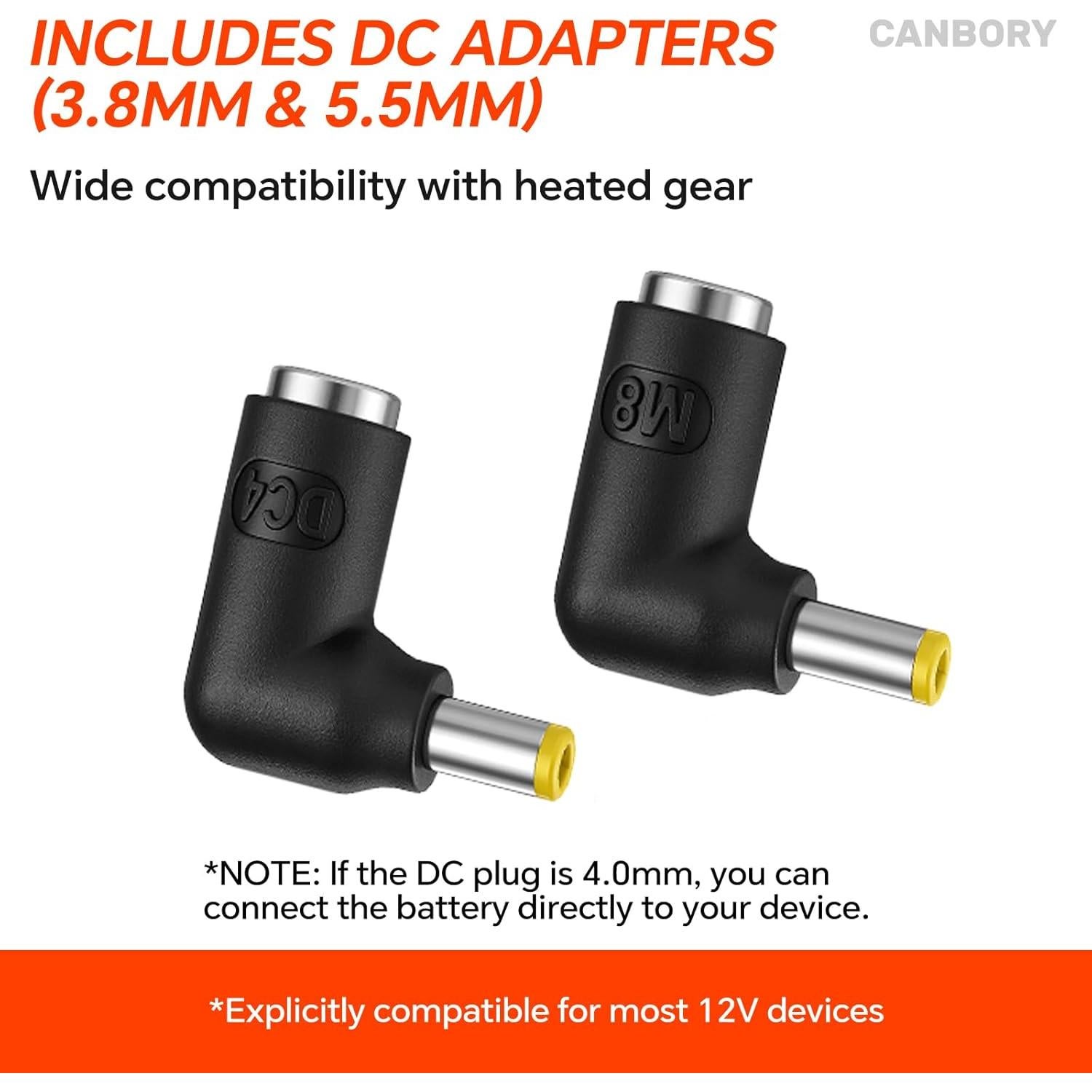 Batería Recargable 12V 20000mAh USB-C PD 18W - R-TAX