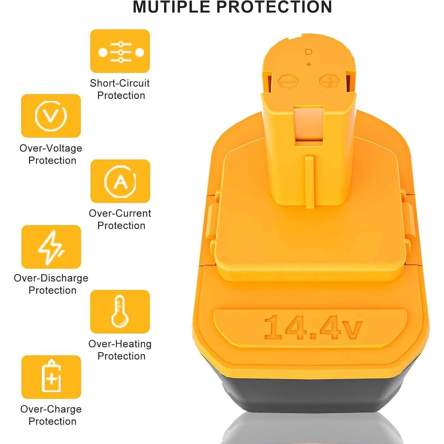 Batería Reemplazo Reoben 3600mAh 14.4V para Herramientas Ryobi