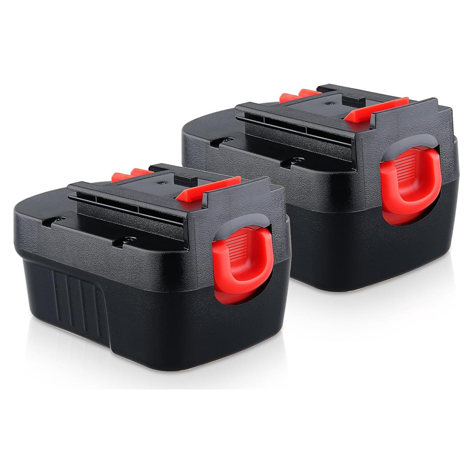 Paquete de 2 Baterías Ni-MH 14.4V 4.8Ah Black and Decker