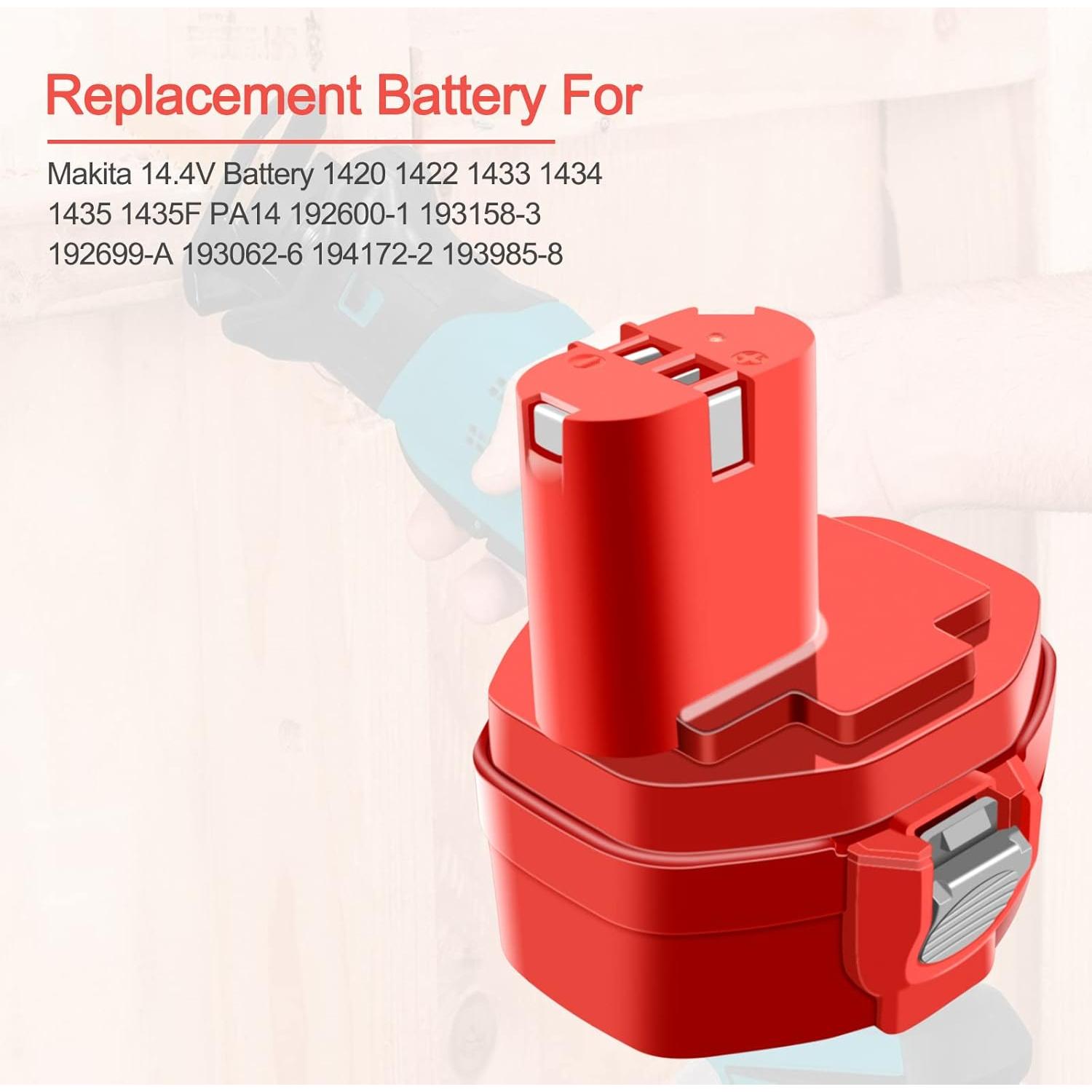 Batería de Reemplazo ADVTRONICS 14.4V 3.5Ah 2 Paquete