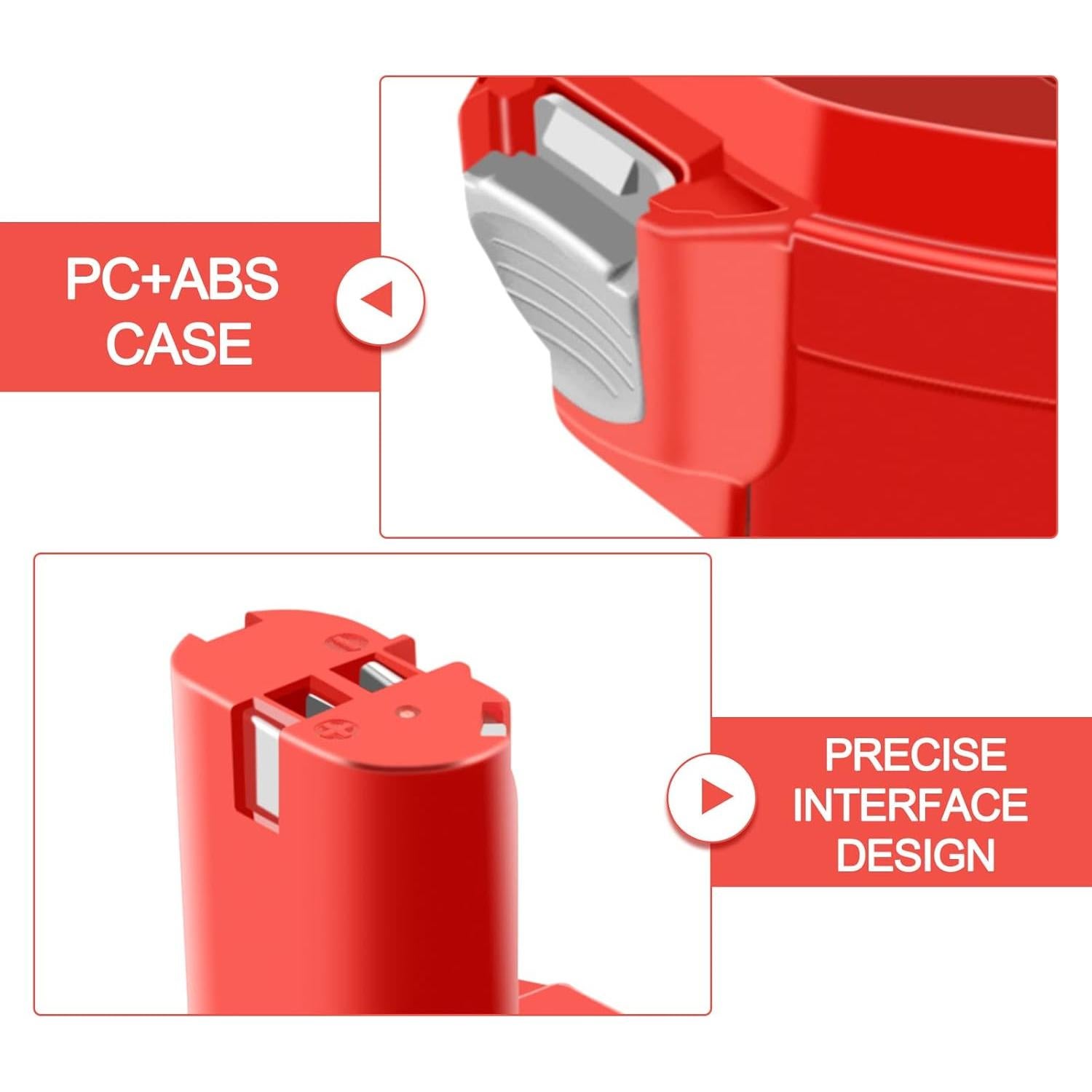 Batería de Reemplazo ADVTRONICS 14.4V 3.5Ah 2 Paquete