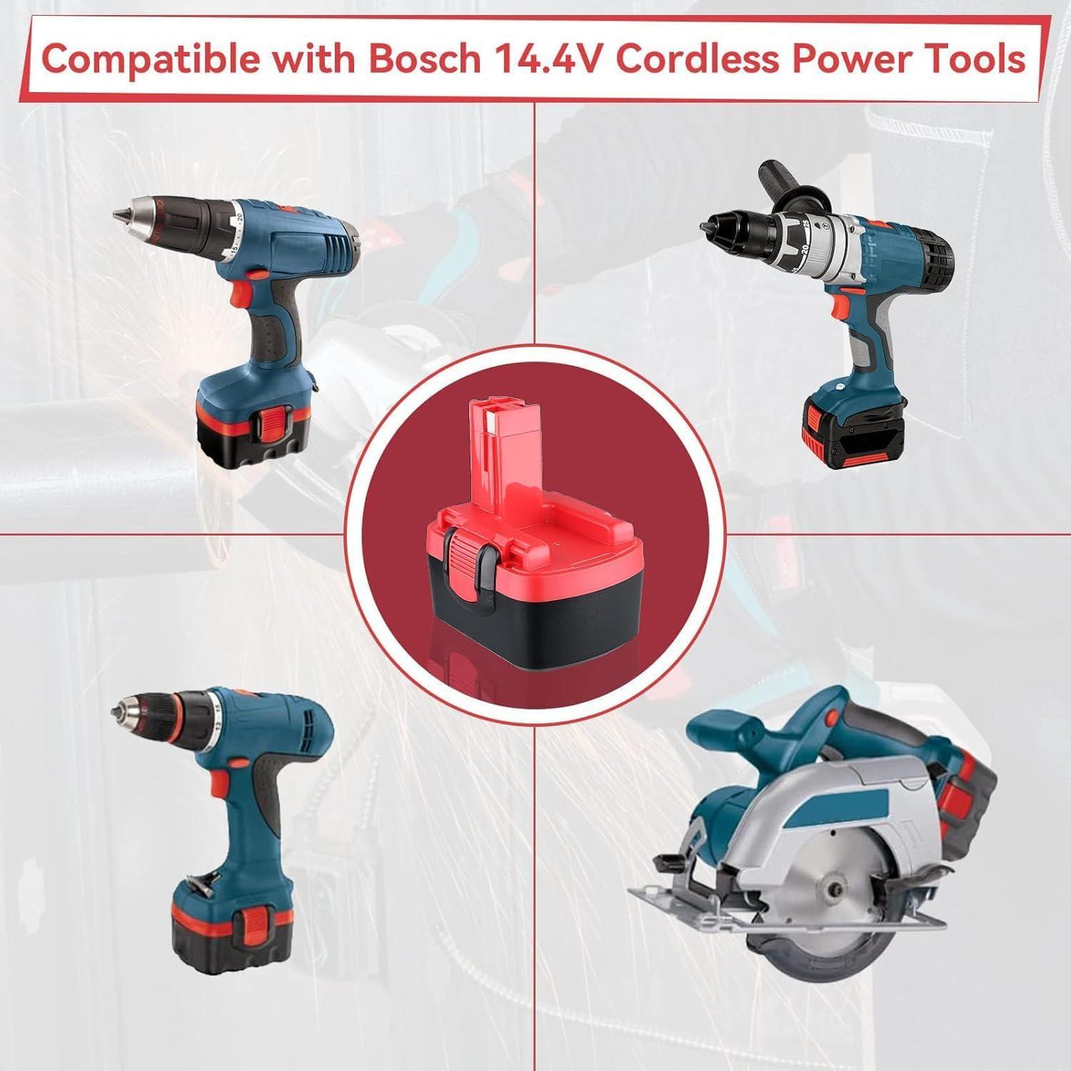 Batería Ni-MH 14.4V 4.6Ah Vanon para Bosch BAT140 BAT038