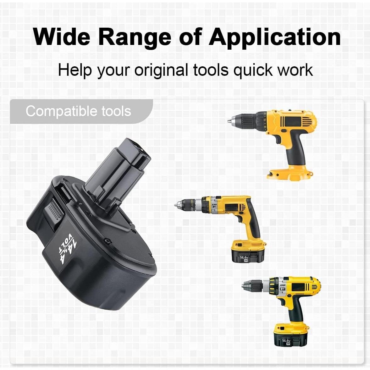 Batería Recargable PDstation 2Pack 14.4V 4800mAh Ni-Mh
