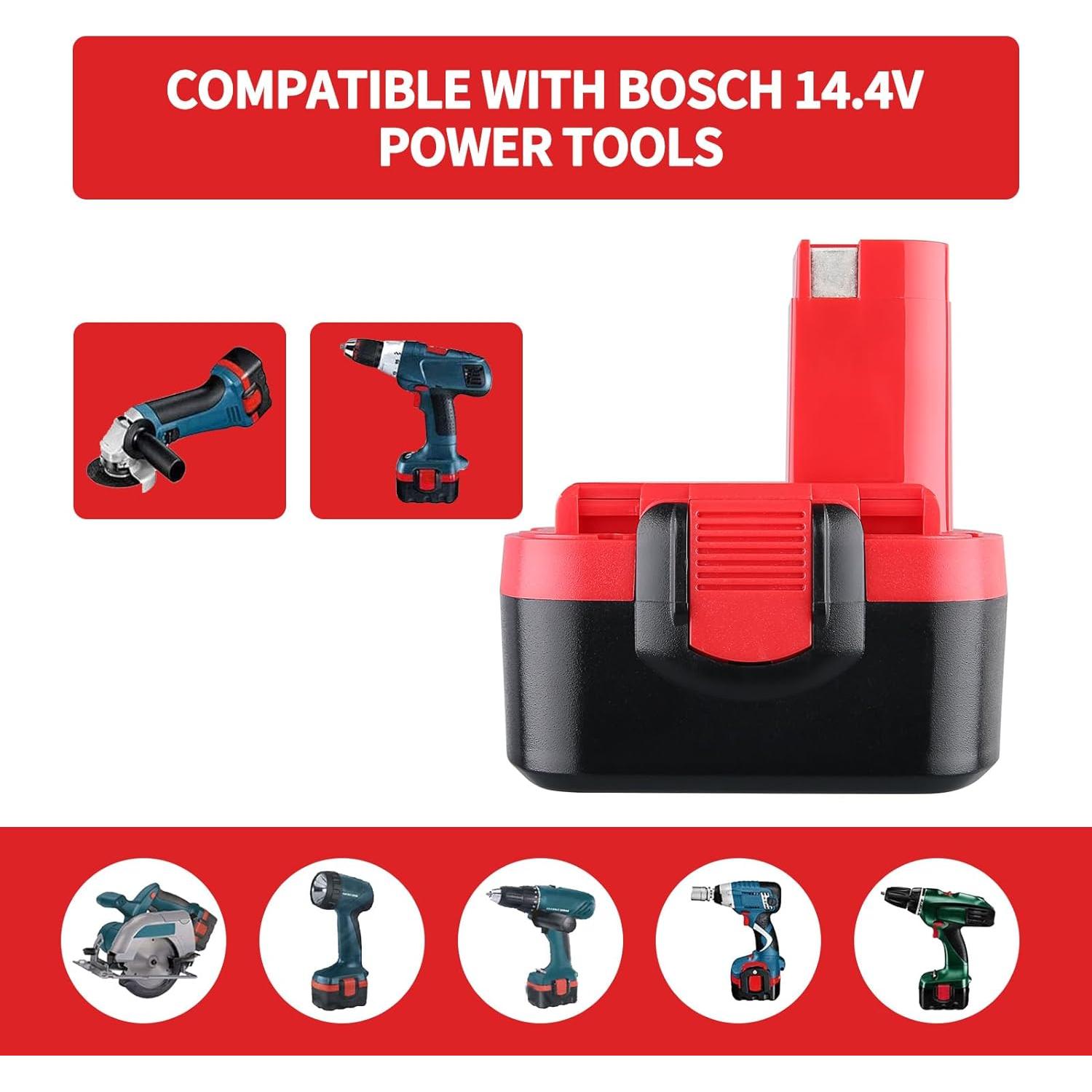 Batería NiMH 14.4V 4800mAh SZYDZS para Herramientas Bosch