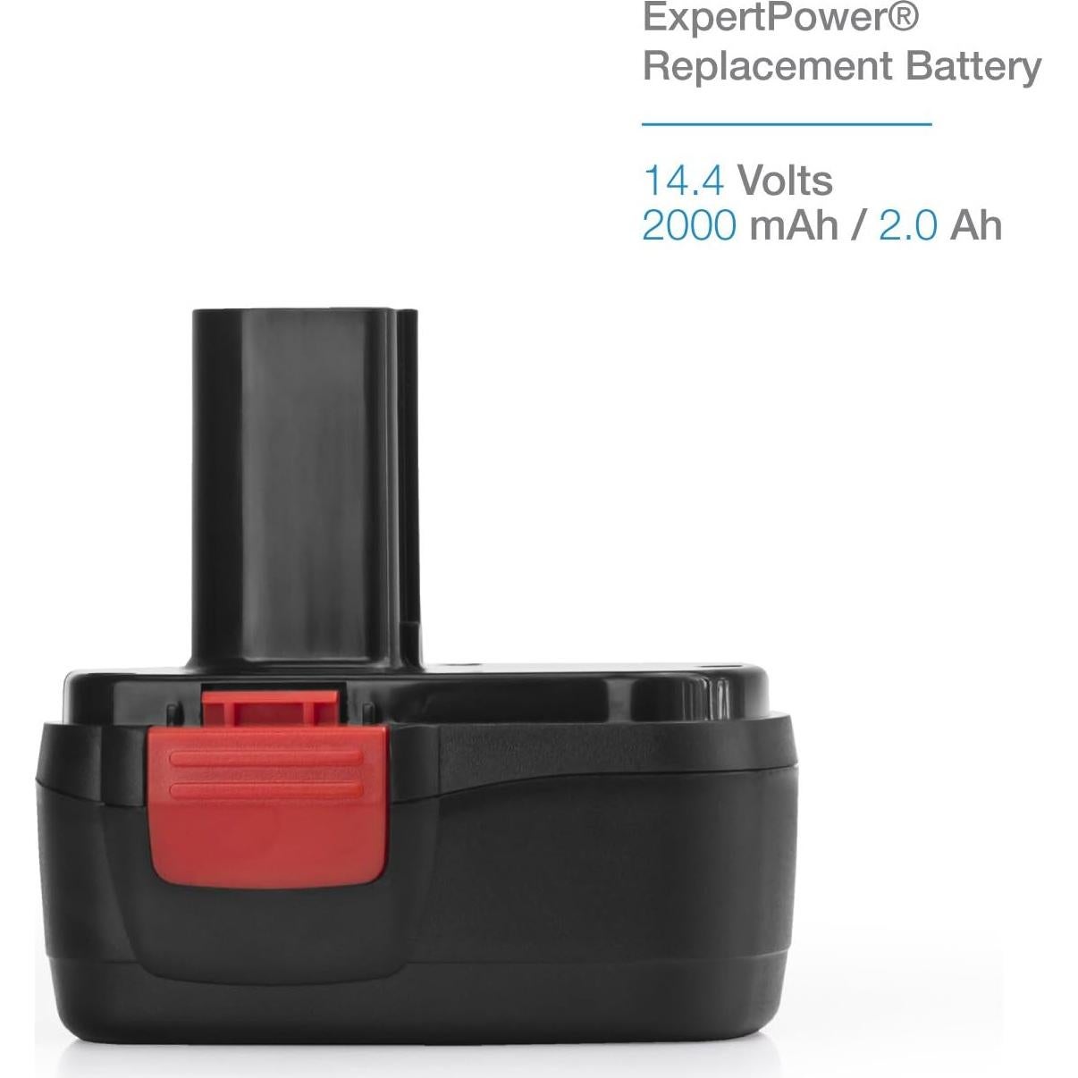 Batería NiMh 14.4V 2000mAh ExpertPower 2 Paquete para Craftsman