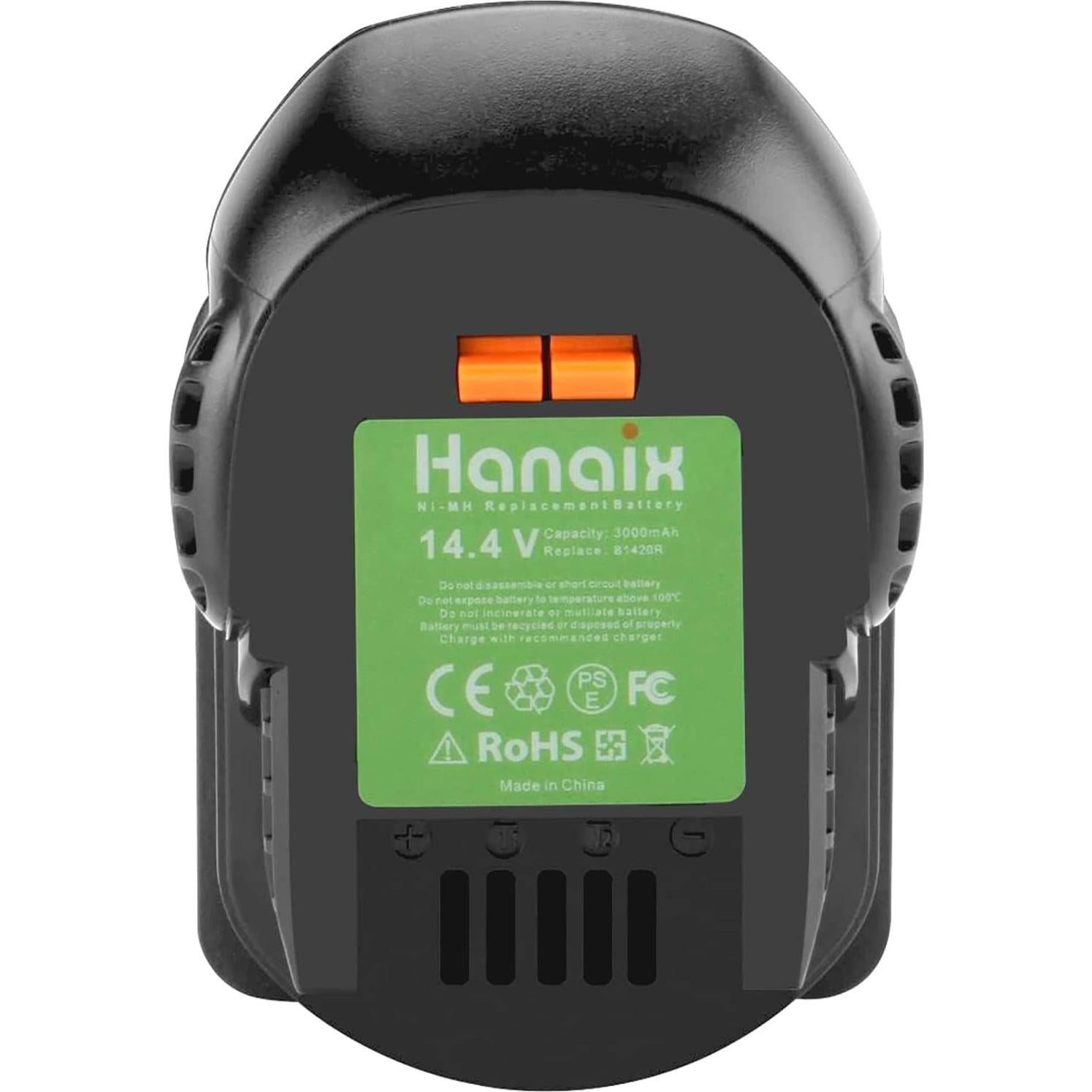 Batería Recargable Ni-MH 3500mAh 14.4V para Ridgid