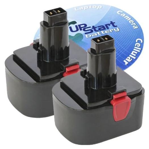Paquete de 2 Baterías UpStart 14.4V 2100mAh para Pistolas de Grasa