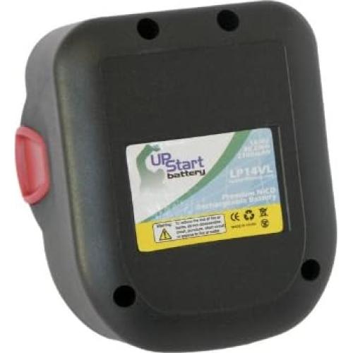 Paquete de 2 Baterías UpStart 14.4V 2100mAh para Pistolas de Grasa