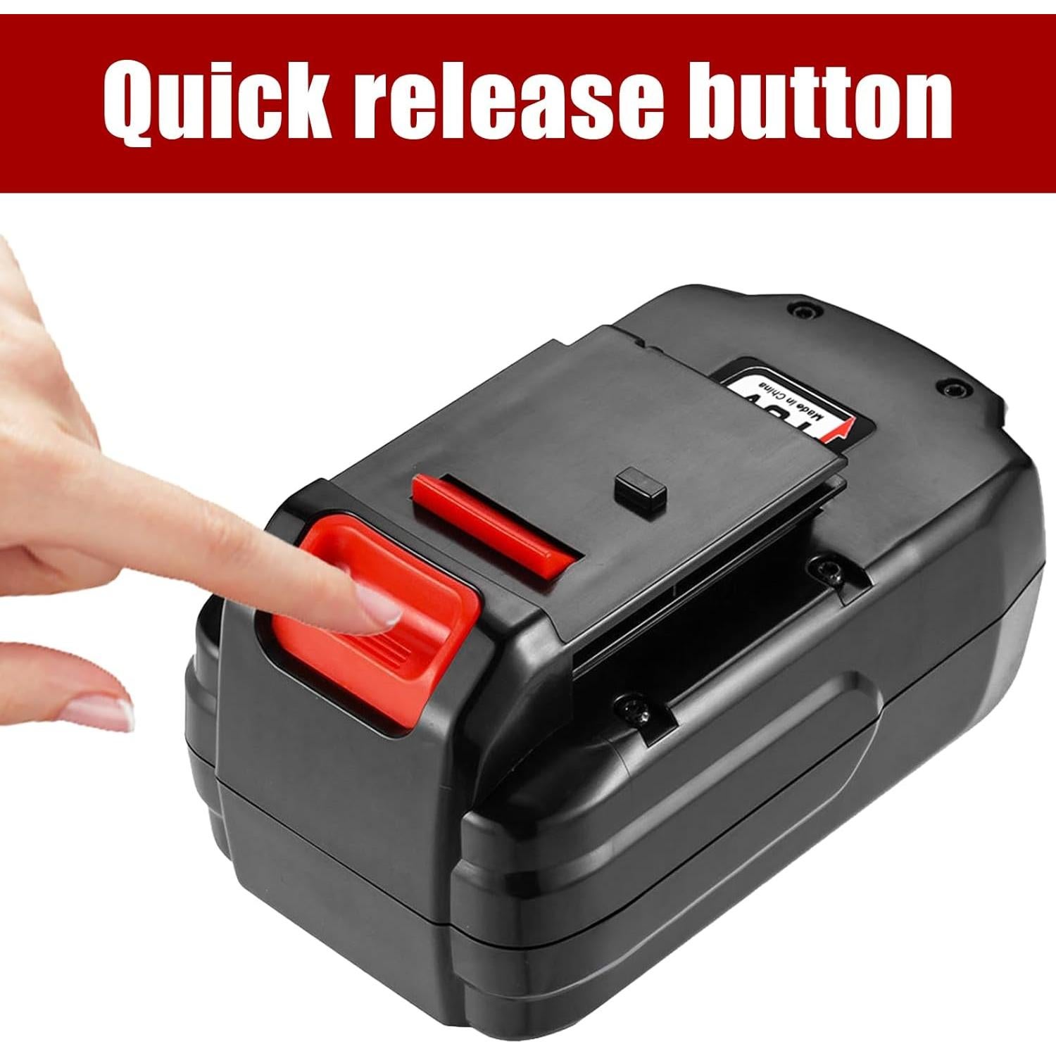 Paquete de 2 Baterías Ni-Mh 18V 3600mAh Topbatt para Porter Cable