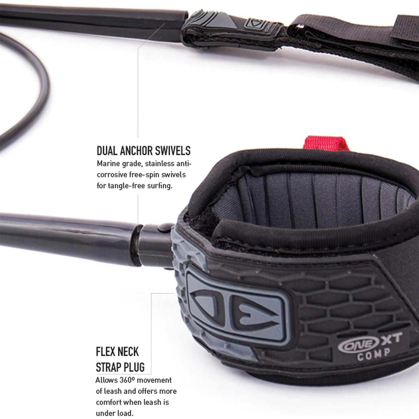 Correa de Surf Ocean & Earth One XT 213 cm Negra