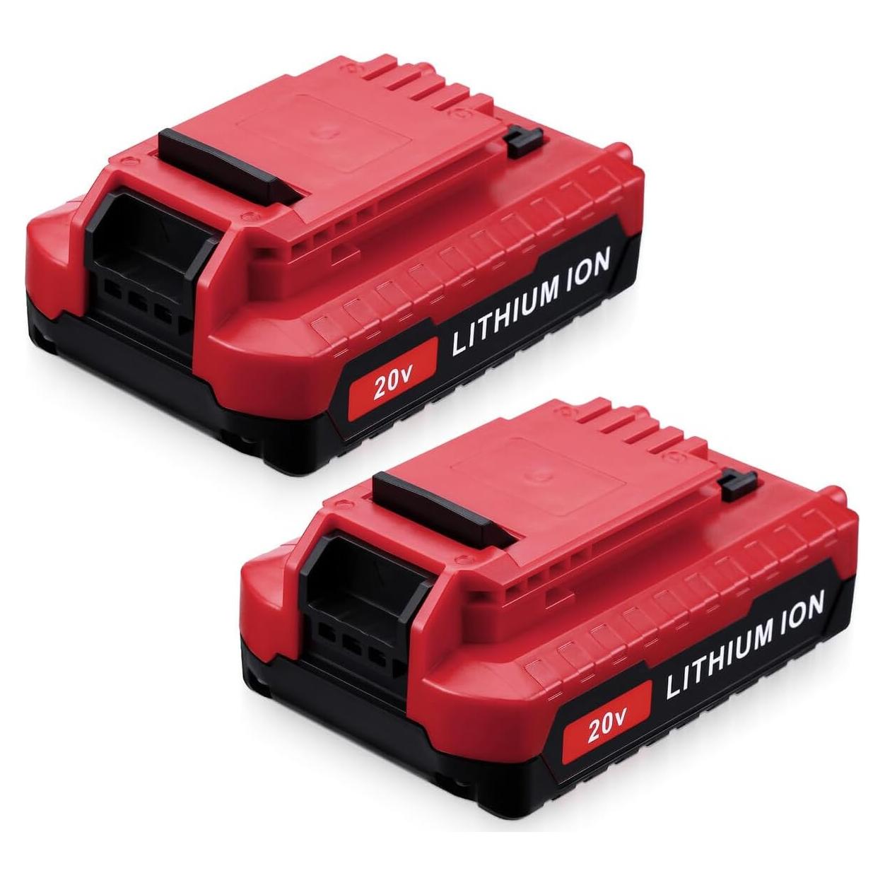 Paquete de 2 Baterías de Reemplazo 20V 3.0Ah Porter Cable