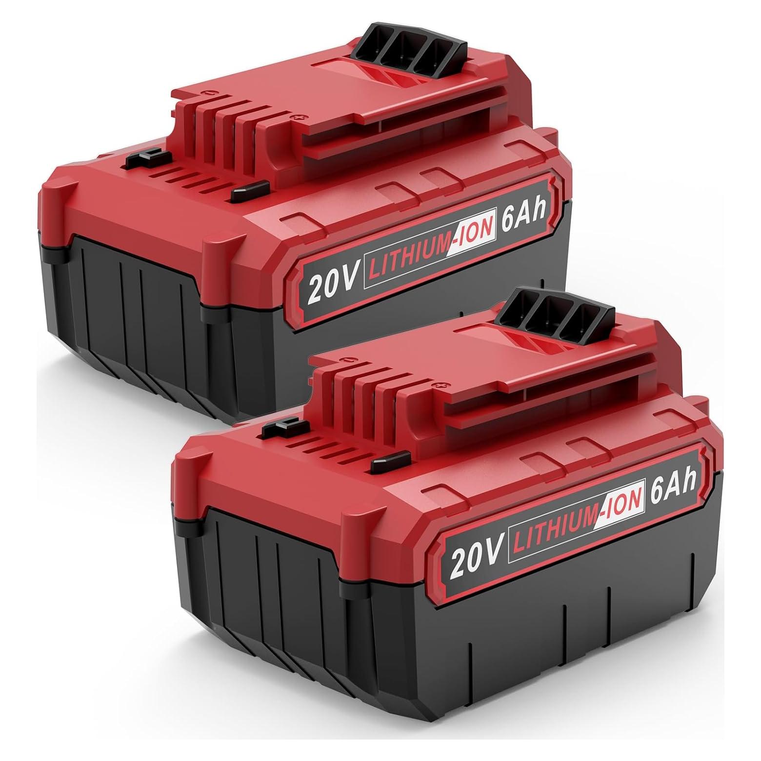 Batería de Reemplazo 20V 6000mAh Porter Cable - 2 Pack