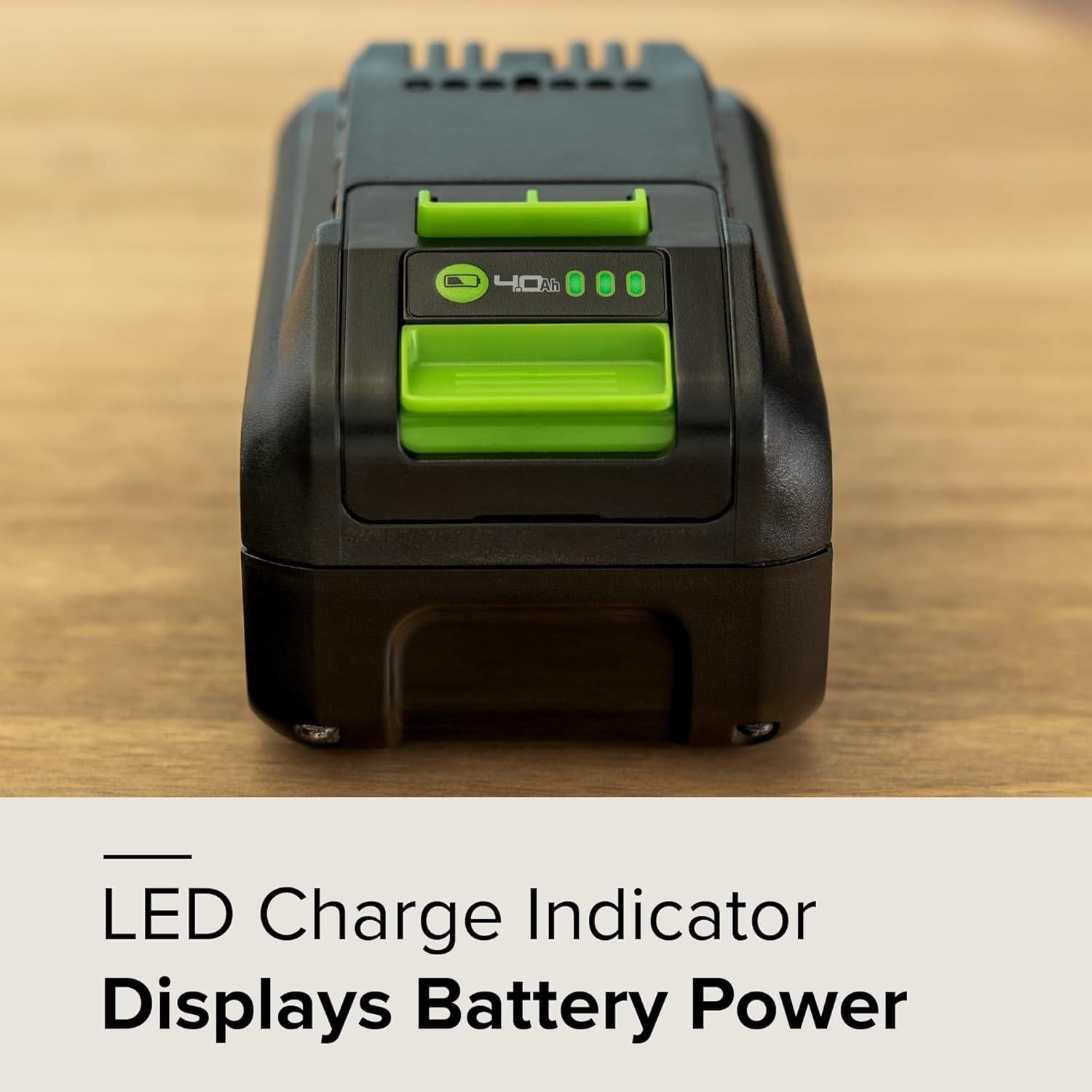 Batería de Litio-Ion 24V 4.0Ah Greenworks - 35% Más Potencia