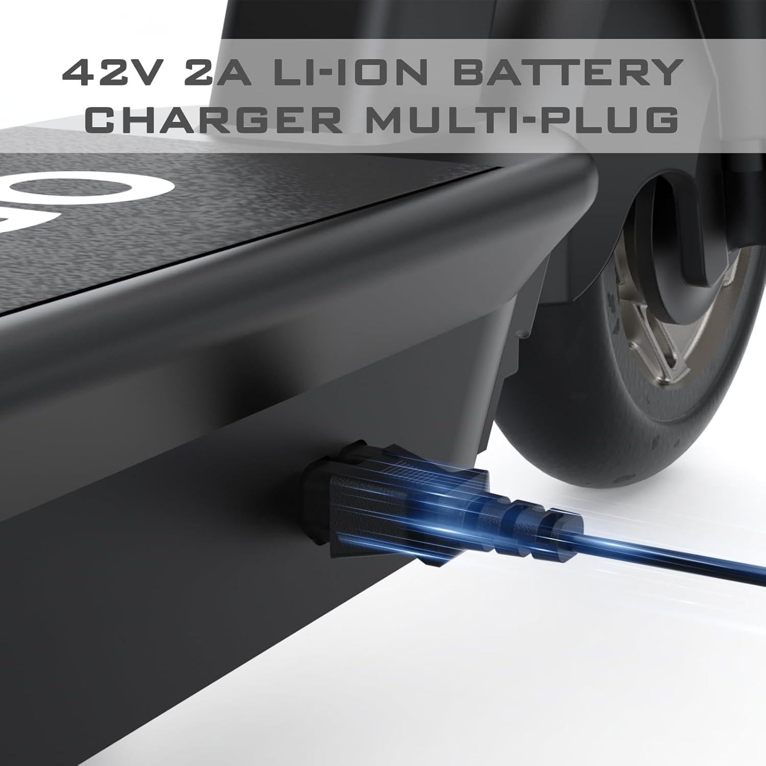 Cargador Universal 42V 2A BOEEA para Batería Litio 36V 7 Enchufes