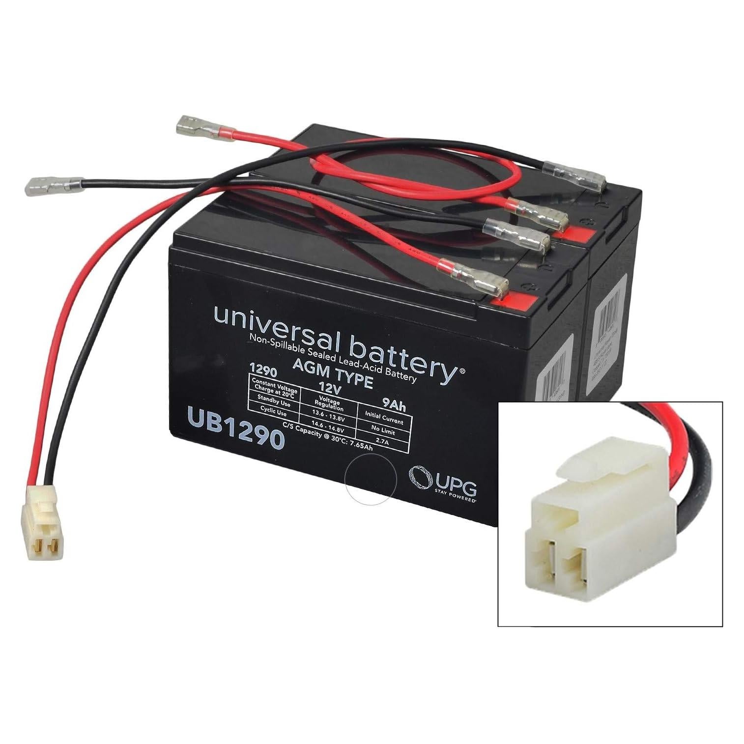 Batería AlveyTech 24V 9Ah para Scooter Razor E300/E325