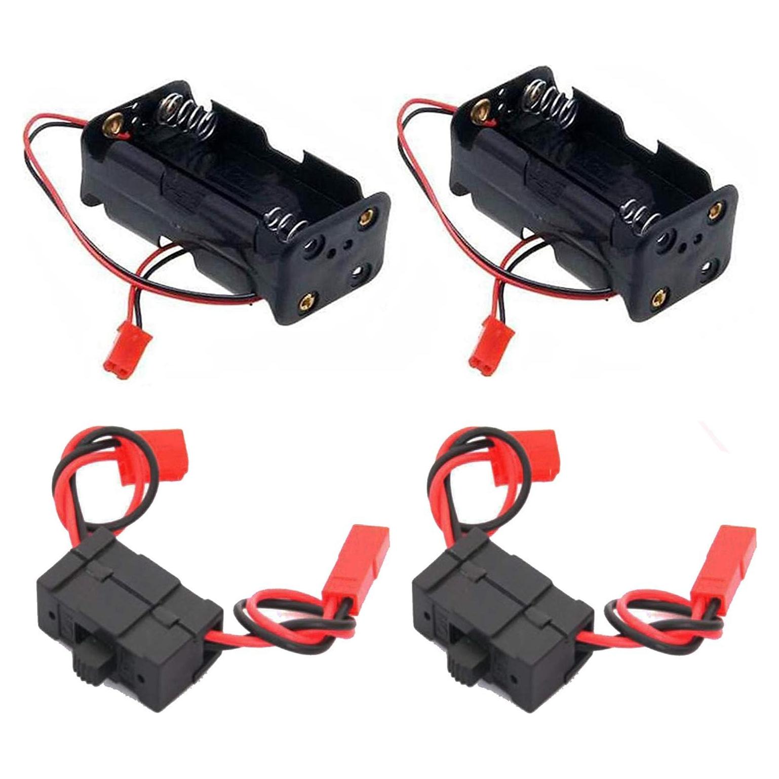 Combo Interruptor y Contenedor Batería AA ShareGoo RC