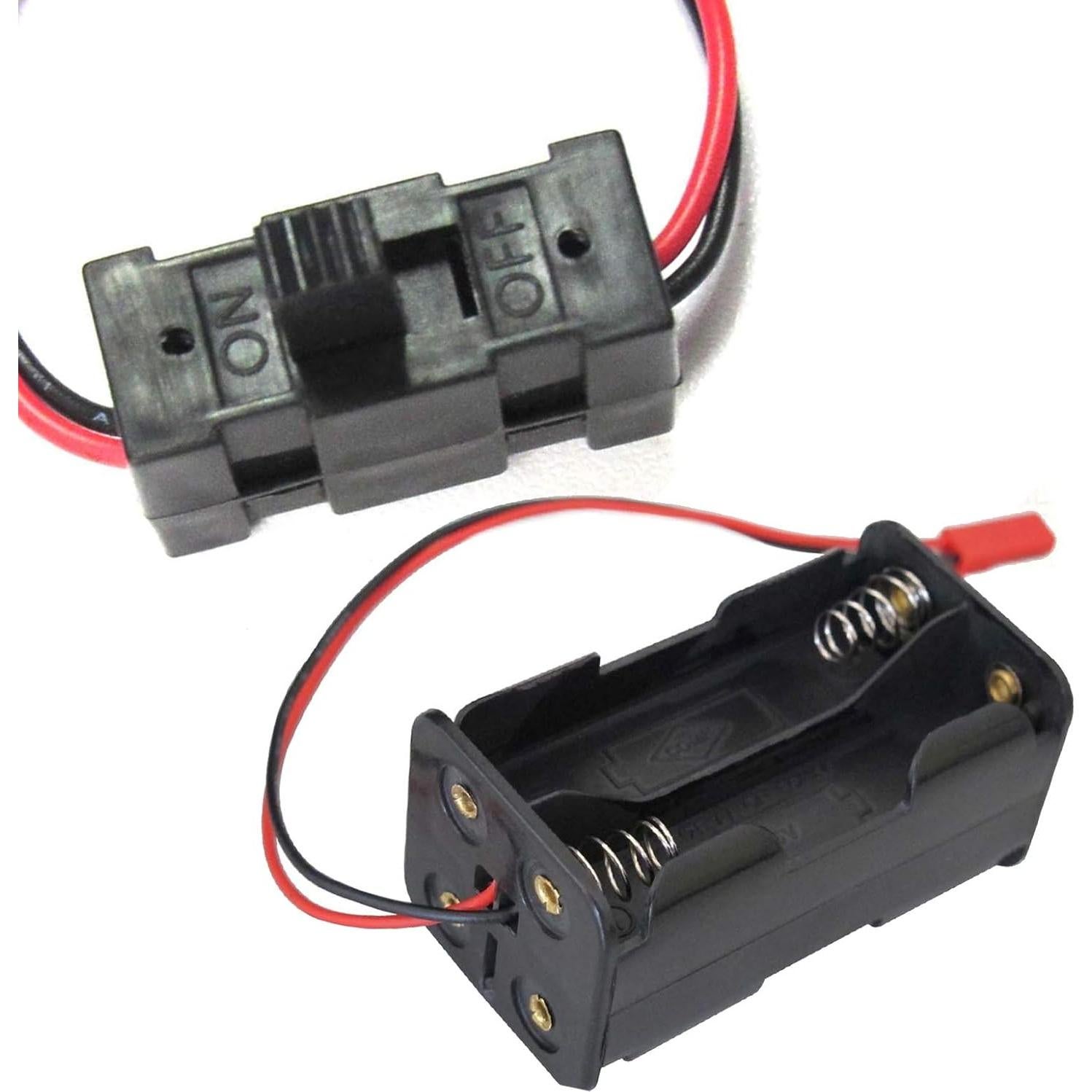 Combo Interruptor y Contenedor Batería AA ShareGoo RC