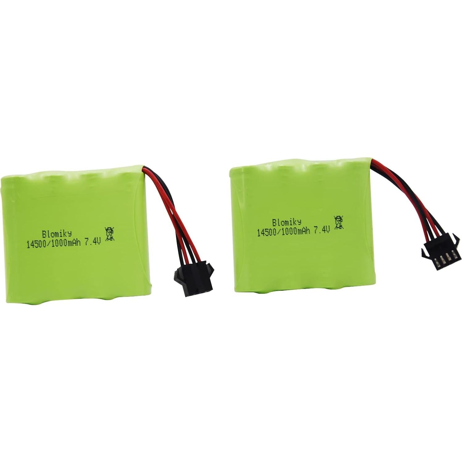 Batería Recargable Li-ion 7.4V 1000mAh Blomiky SM-4P