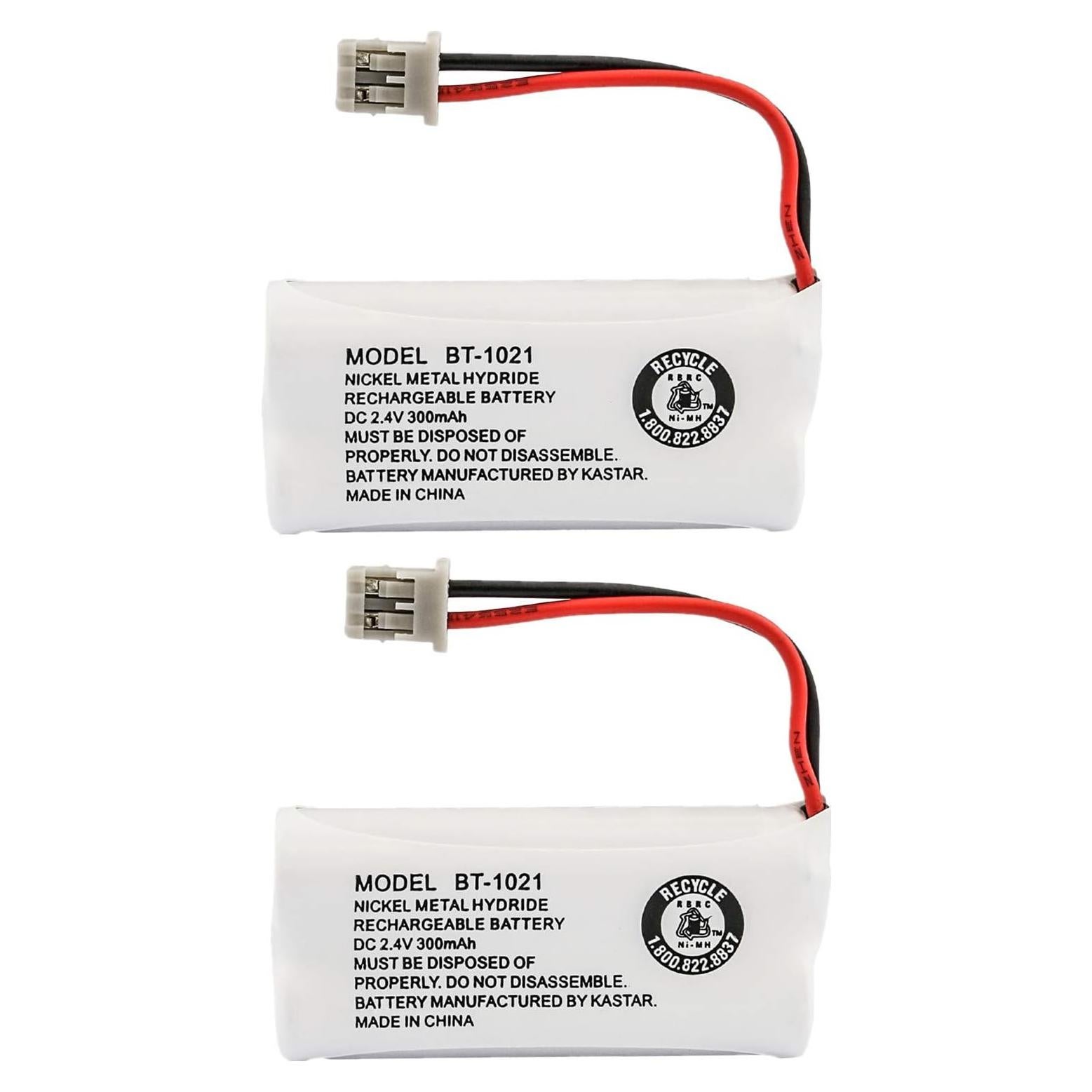 Batería Recargable Uniden BT-1021 para Teléfono Inalámbrico (2 Pzas)