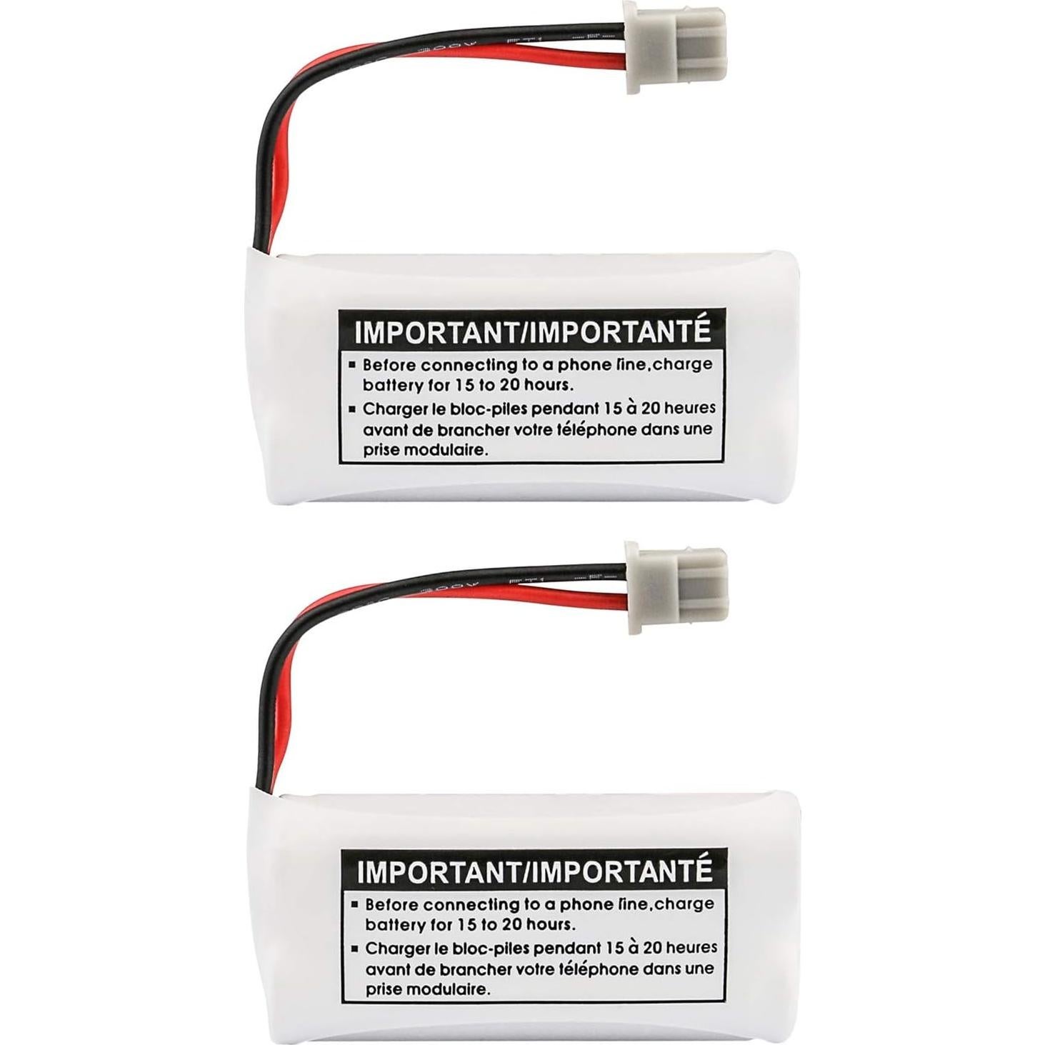 Batería Recargable Uniden BT-1021 para Teléfono Inalámbrico (2 Pzas)