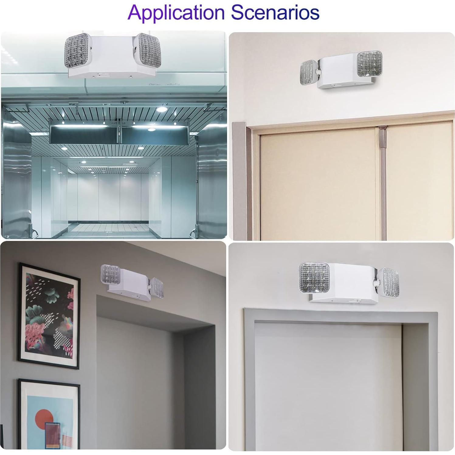 Luces de Emergencia LED TANLUX TL-EM01WH-1 con Batería 90 min