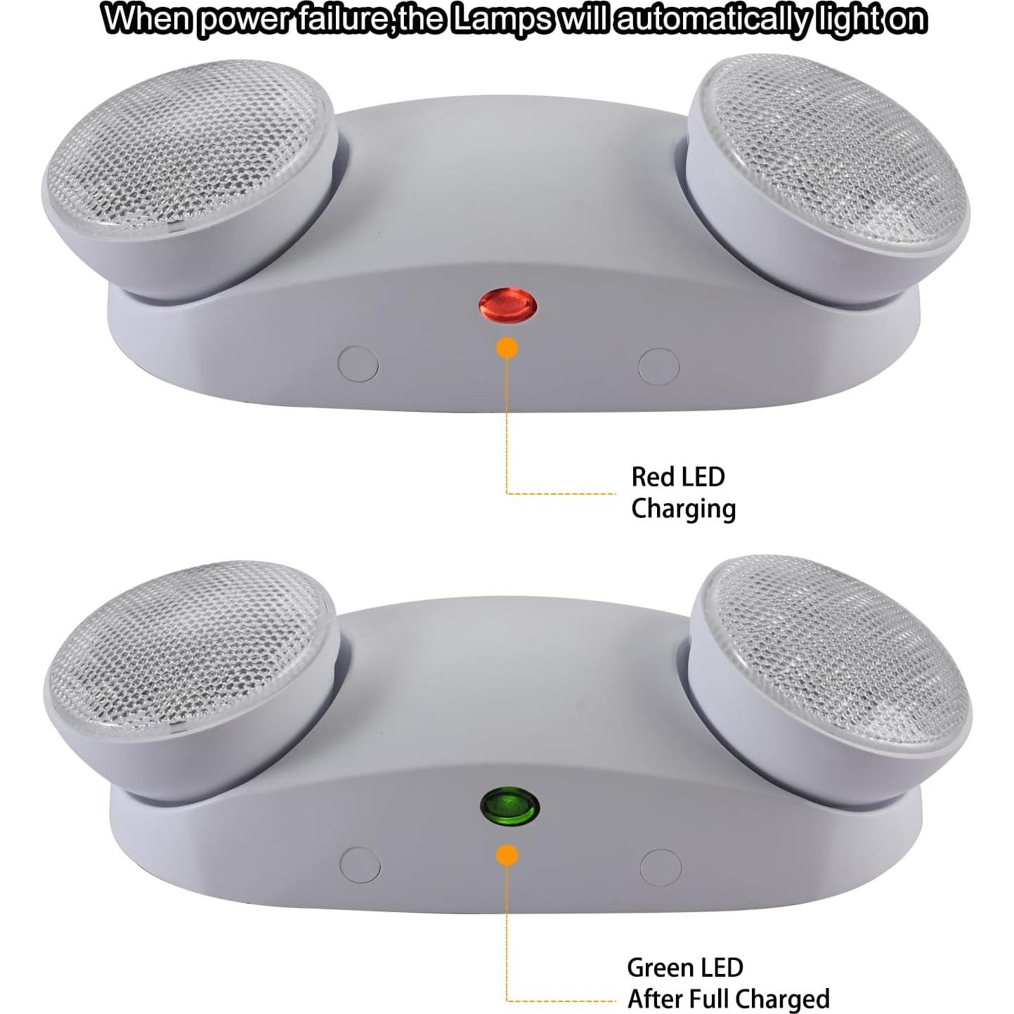 Luces de Emergencia LED Apmeetlux EMGT01 200lm 4h Batería