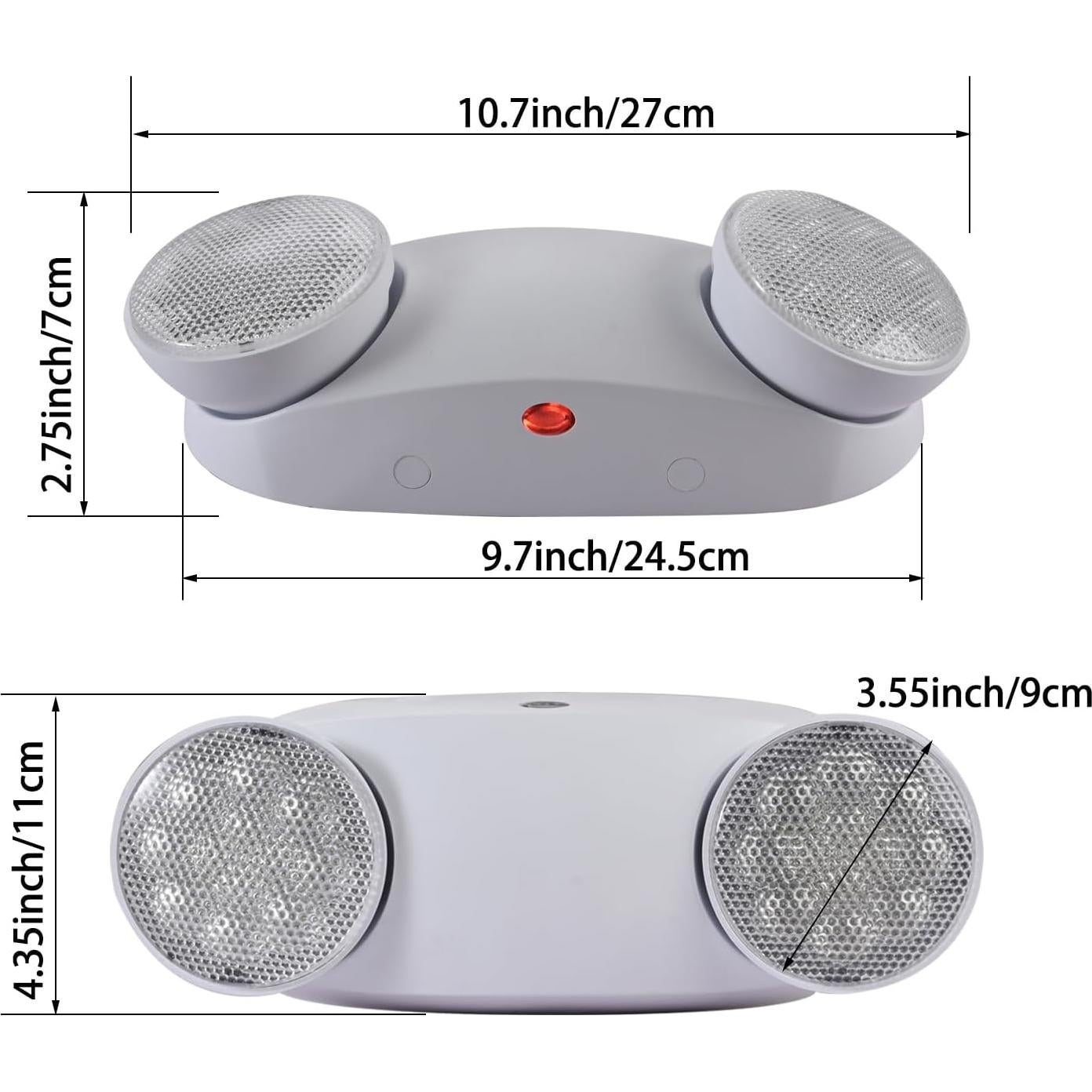 Luces de Emergencia LED Apmeetlux EMGT01 200lm 4h Batería