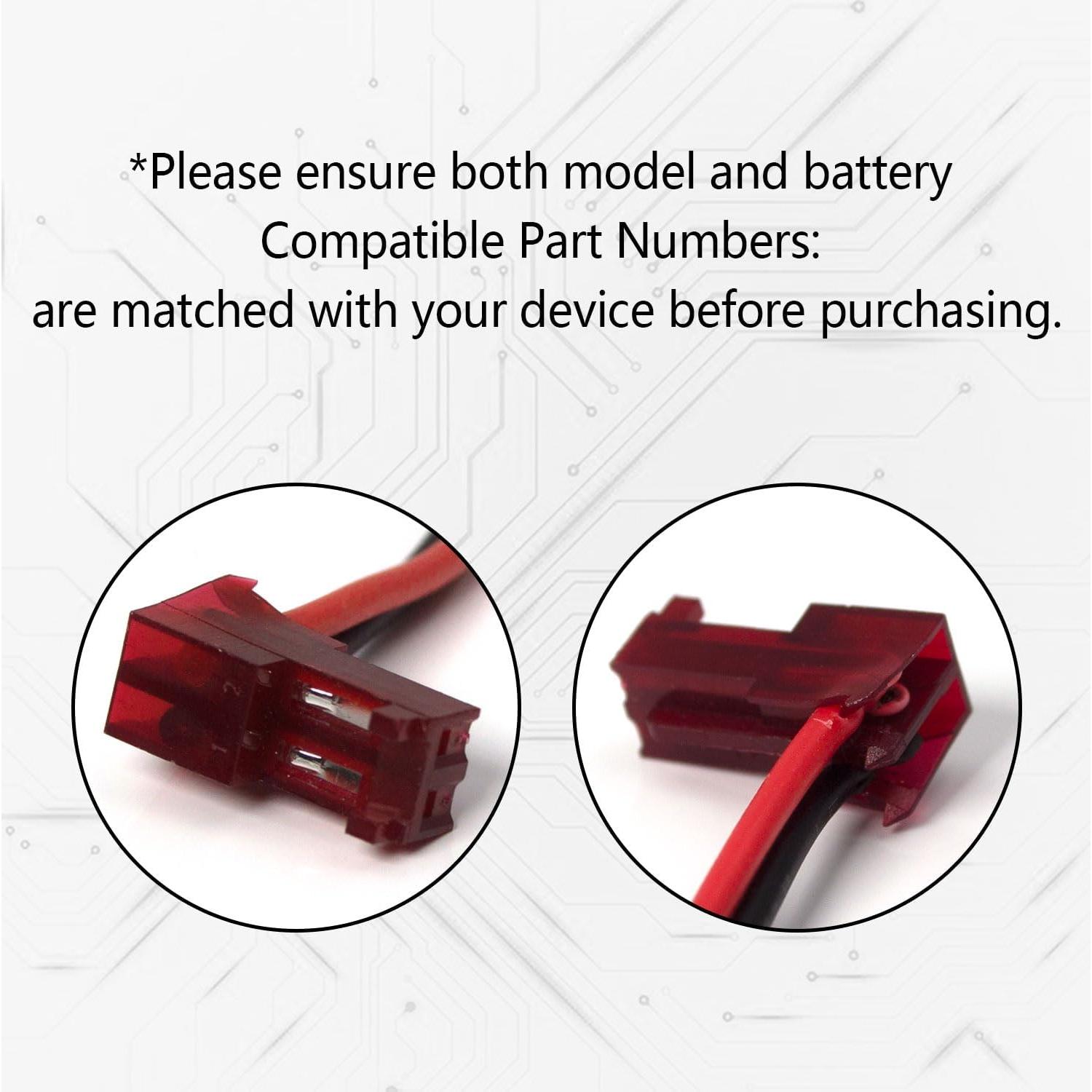 Paquete de 5 Baterías Ni-Cd 6V AA 600mAh elxjar para Emergencia