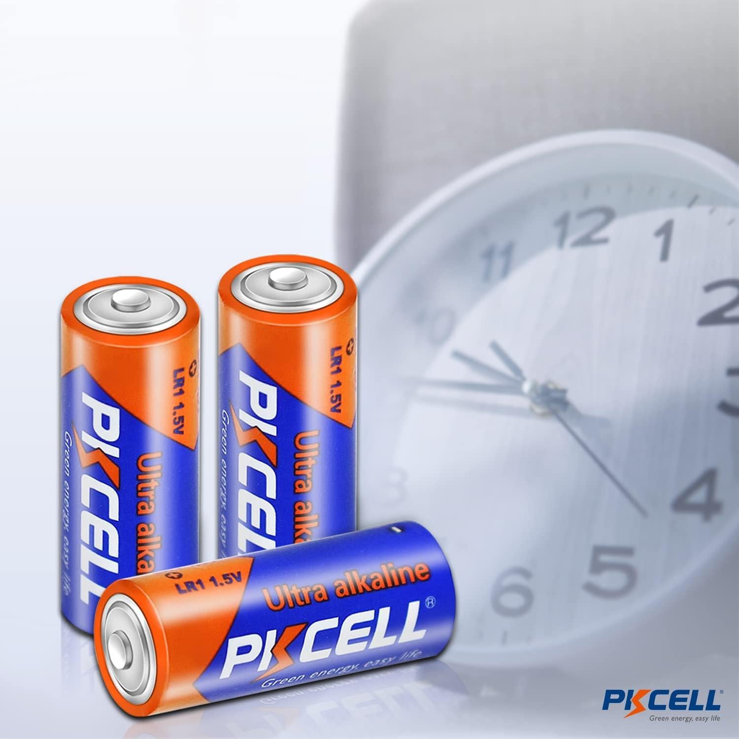 Baterías Alcalinas PKCELL N 1.5V Paquete de 10 Ultra Duraderas