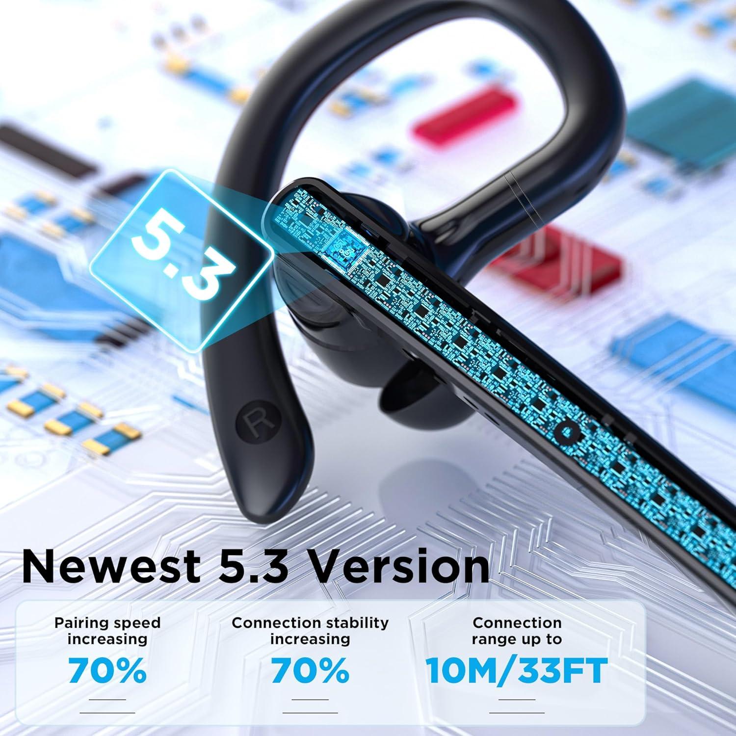 Auricular Bluetooth Inalámbrico Terunsoul SP1 con Micrófono