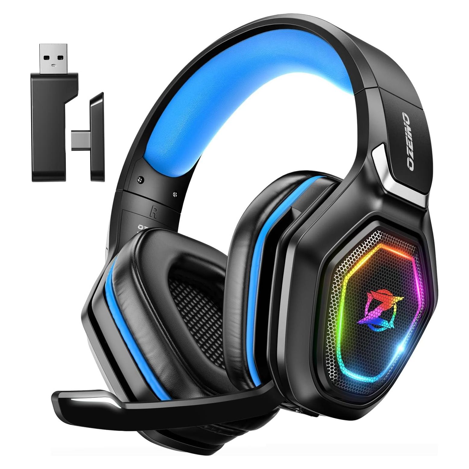 Auriculares Gaming Inalámbricos Ozeino OW810 2.4GHz con Micrófono