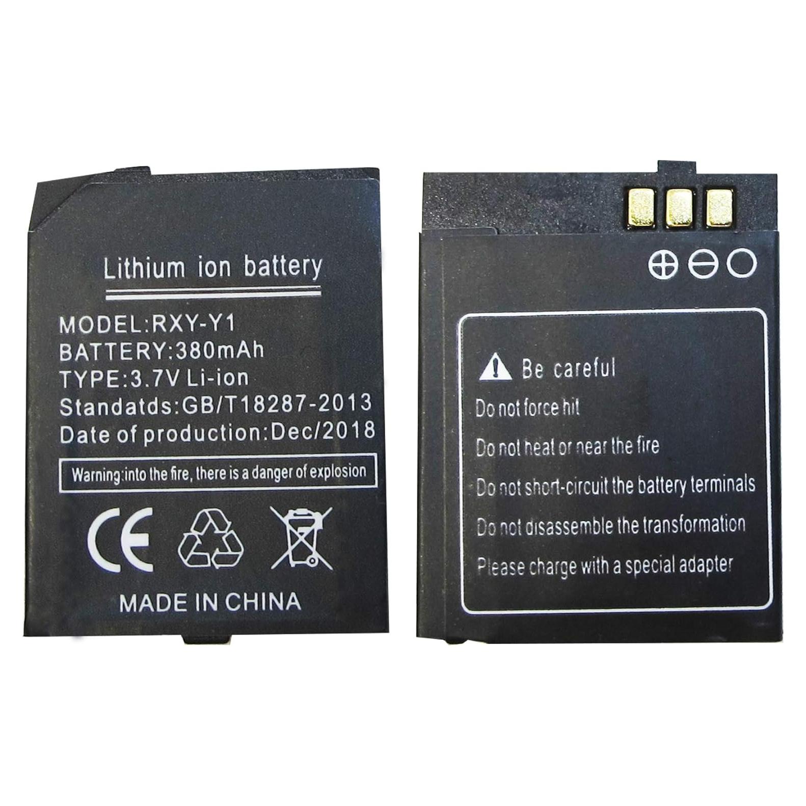 Batería RYX-Y1 380mAh para Reloj Inteligente