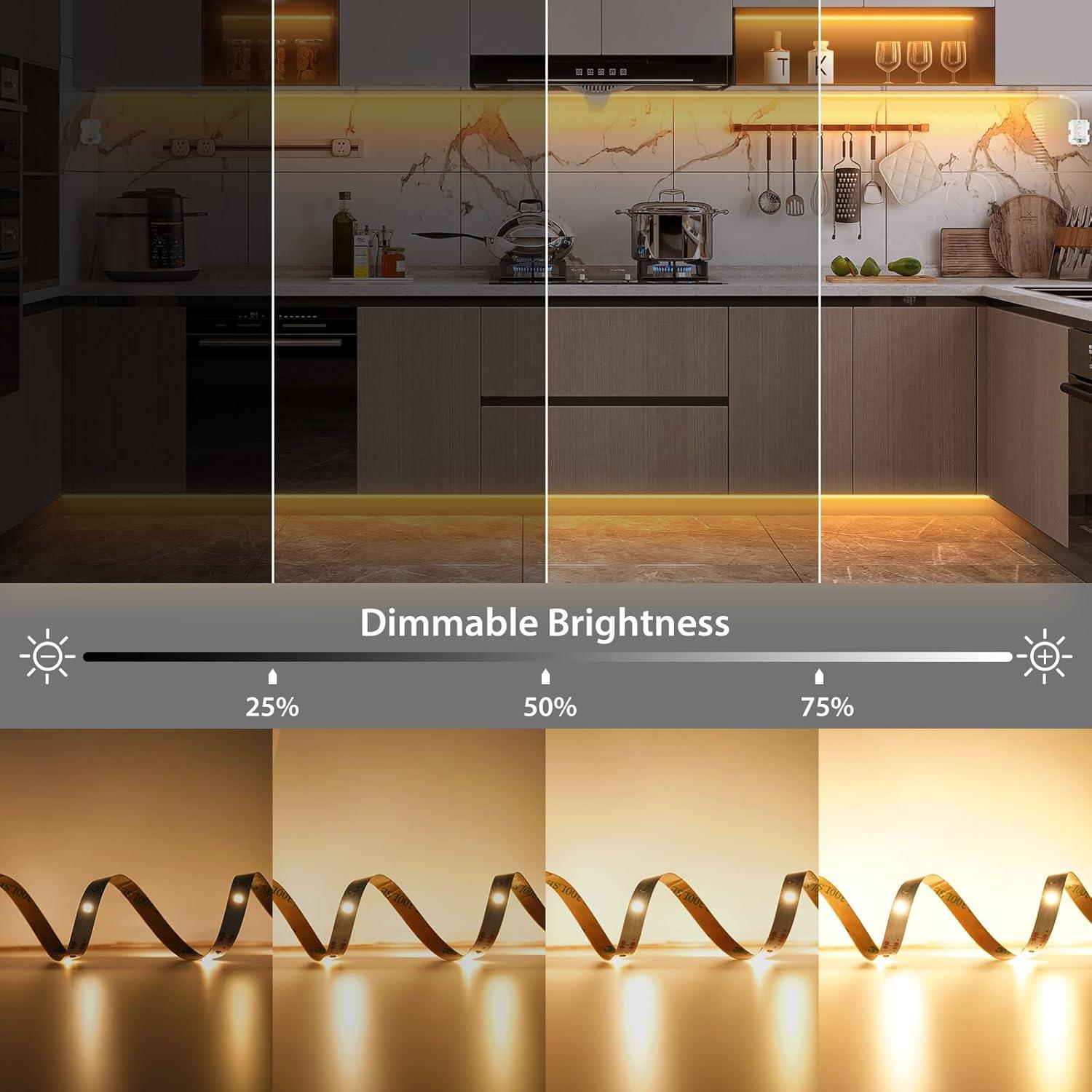 Paquete de 3 luces LED de tira 1.01m ShenZhen regulables