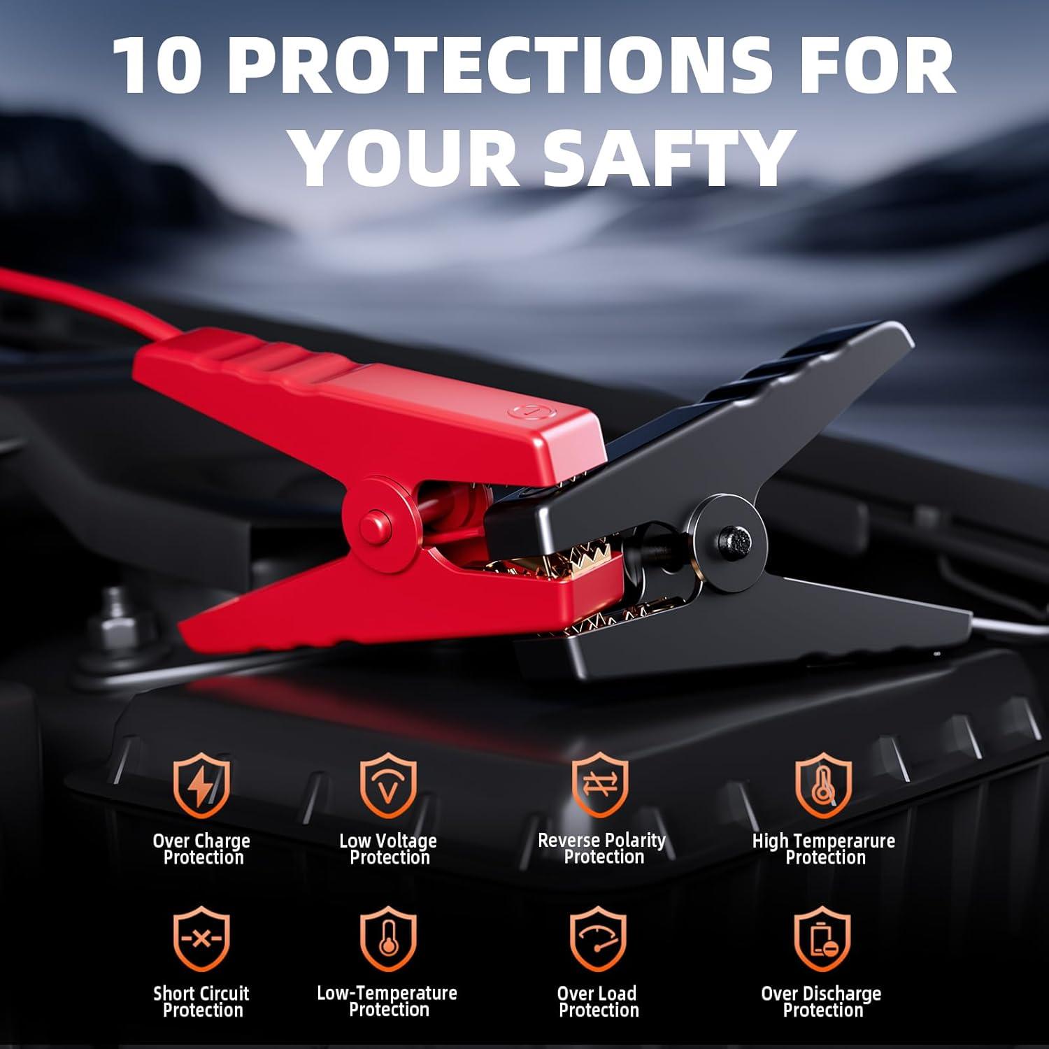 Arrancador de Salto PIRAIL T8-1 5000A con Compresor 160PSI