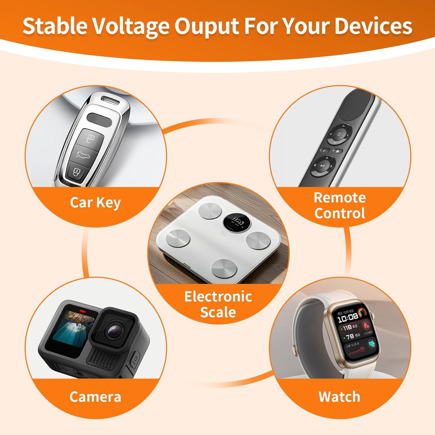 Paquete de 5 Baterías CR1616 ViCep 3V para Llave y Reloj