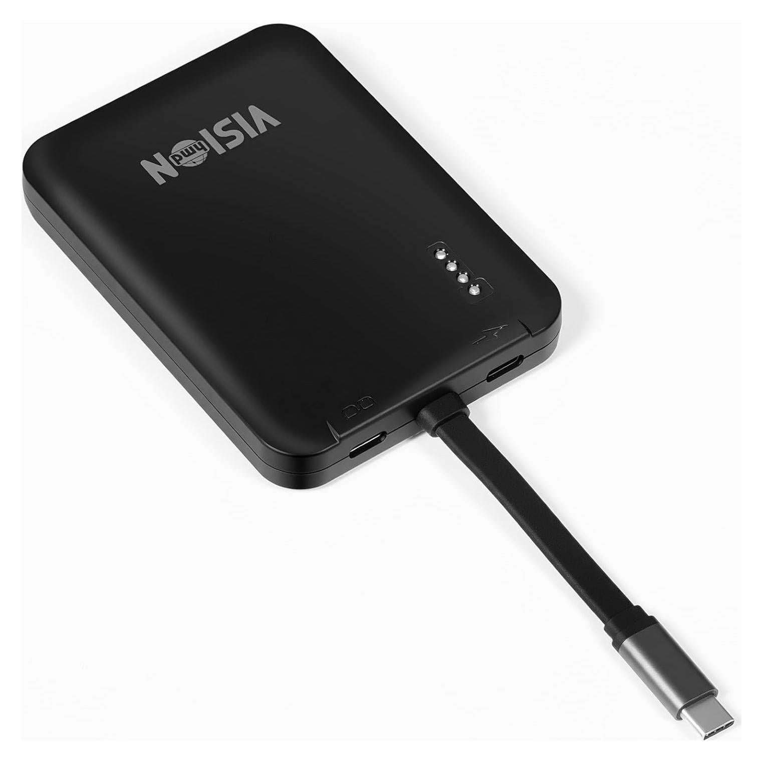 Adaptador USB C a Gafas AR VISIONhmd 5000mAh 4K 60Hz