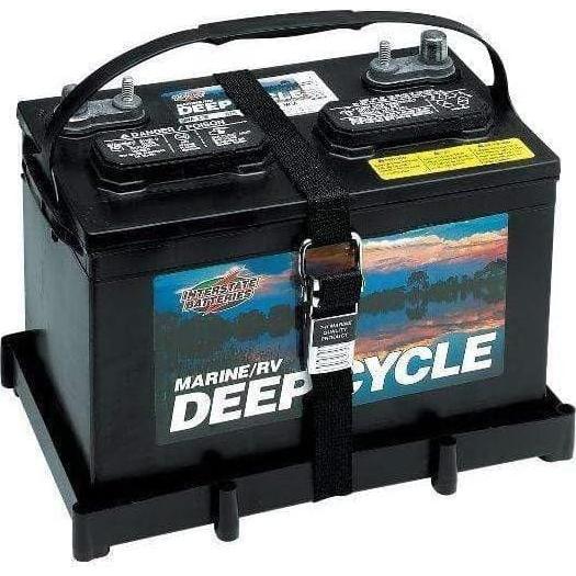 Bandeja de Soporte para Batería T-H Marine 33x18cm Resistente