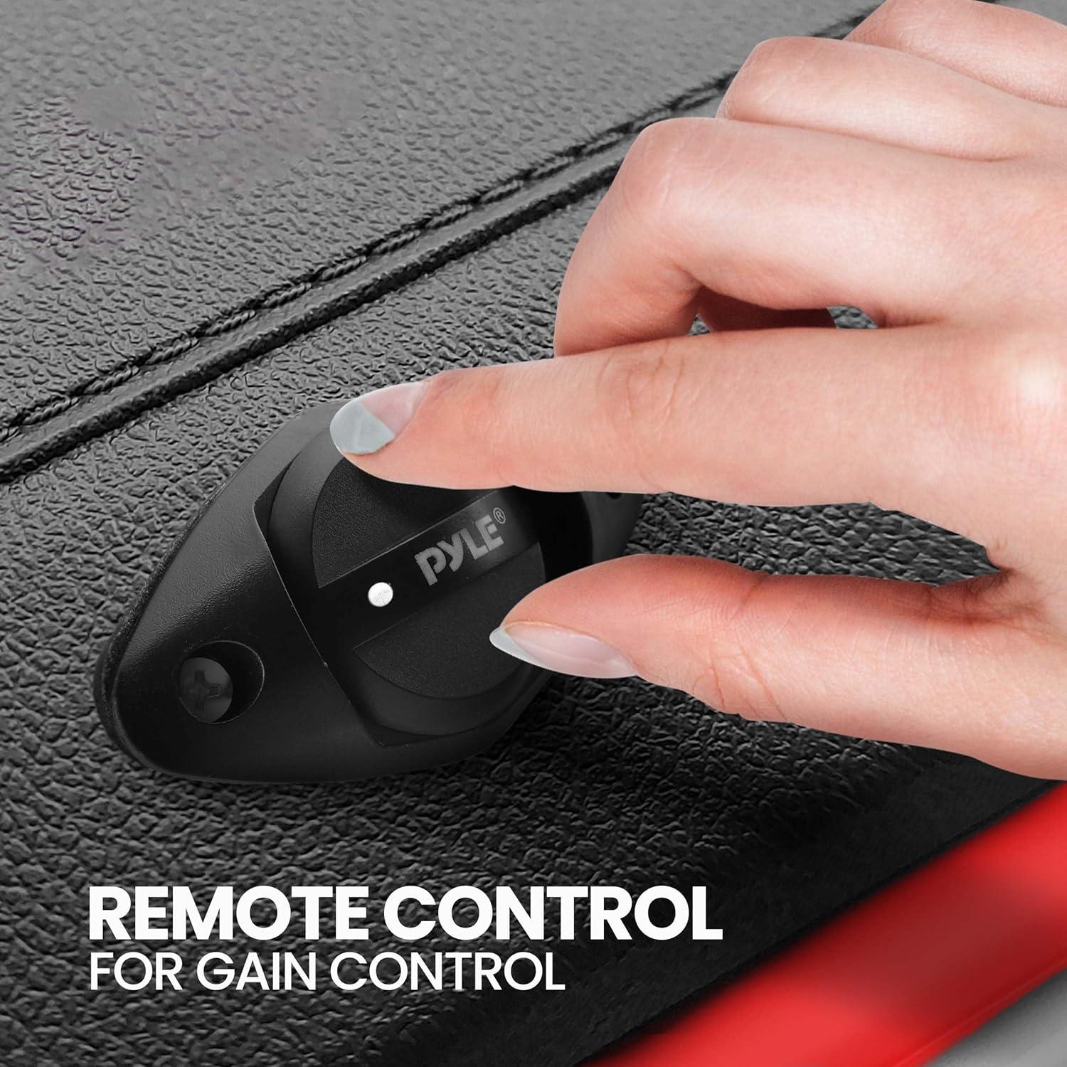 Amplificador Marino Pyle PLMRMP1B 2 Canales 400W Impermeable