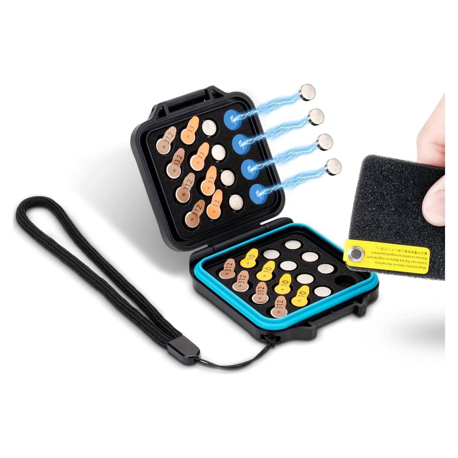 Estuche para Baterías Tamaño 312 JJC, Resistente al Agua, 32x