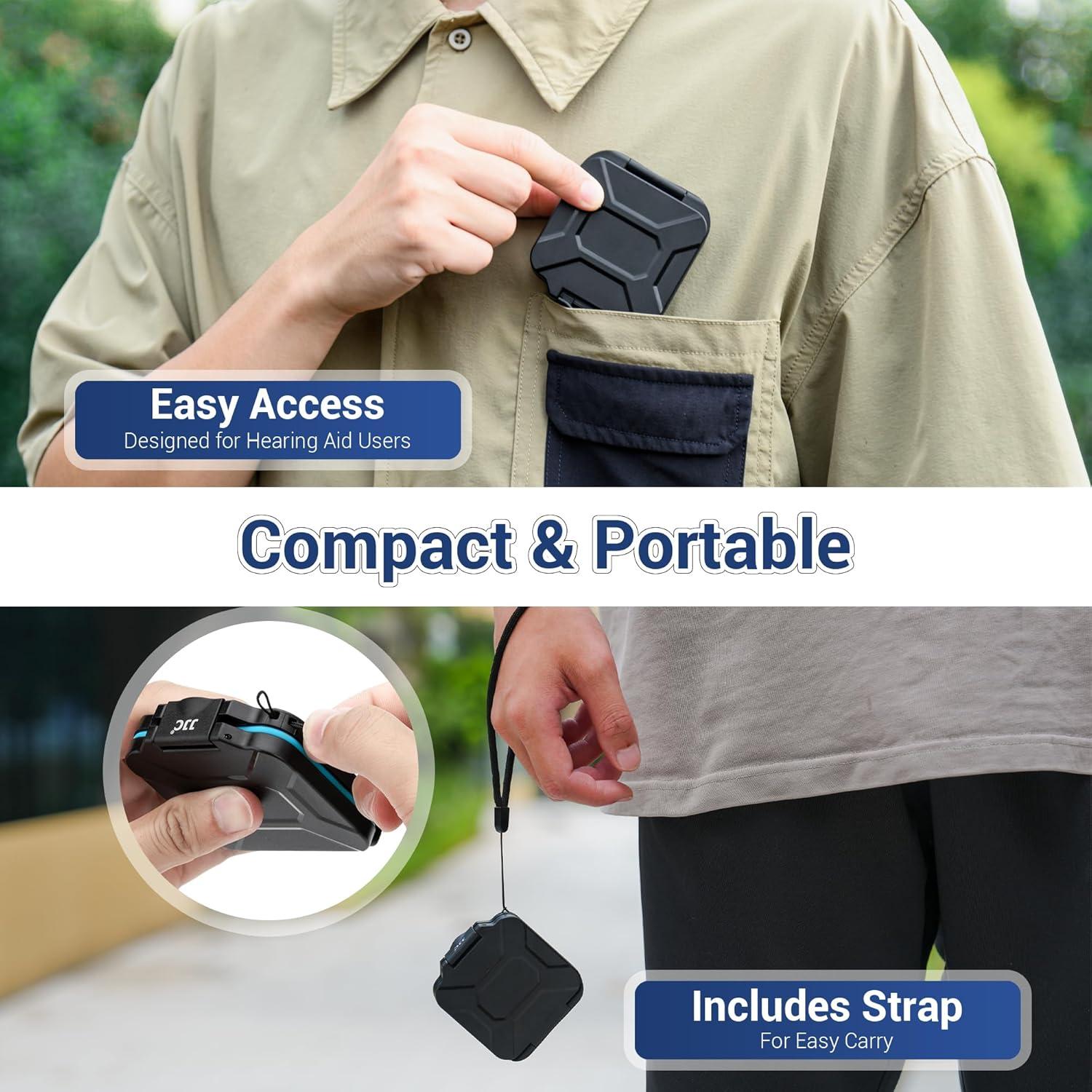 Estuche para Baterías Tamaño 312 JJC, Resistente al Agua, 32x