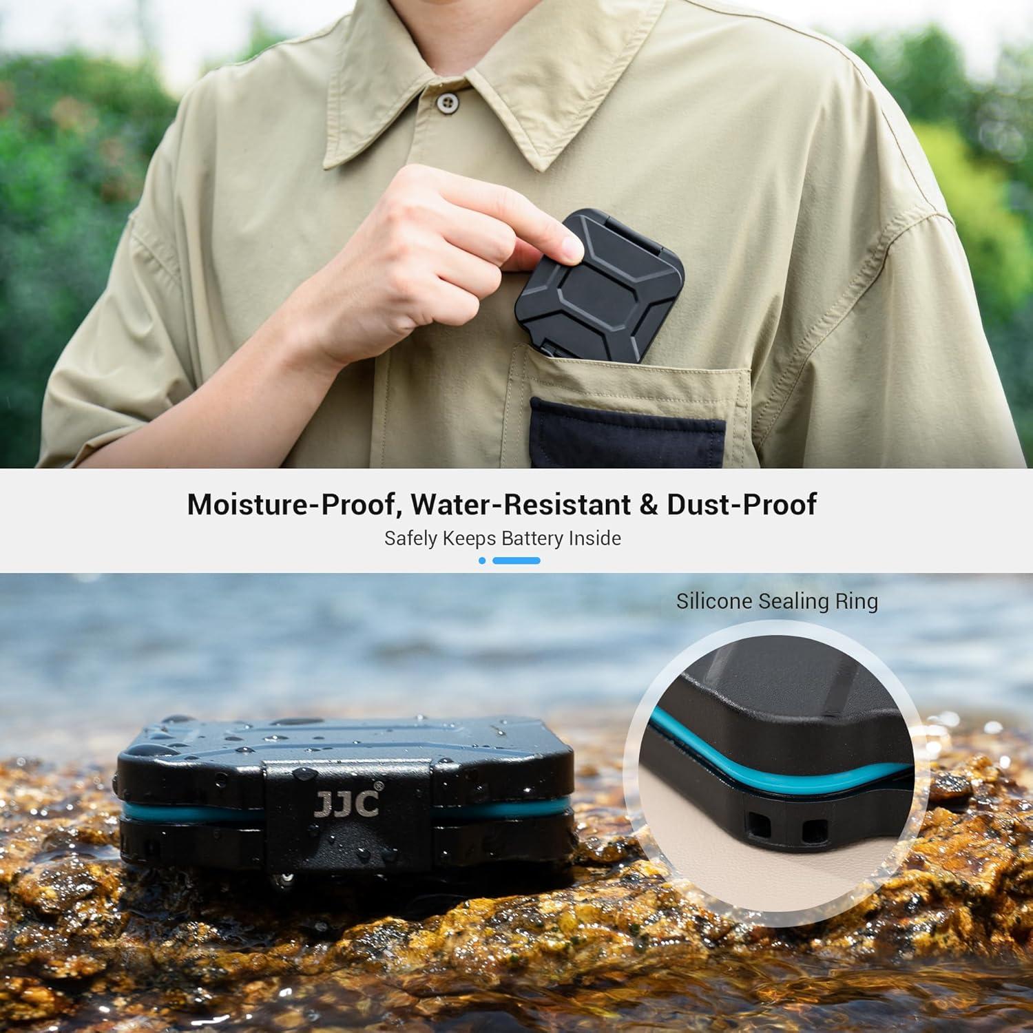 Estuche para Baterías Tamaño 312 JJC, Resistente al Agua, 32x