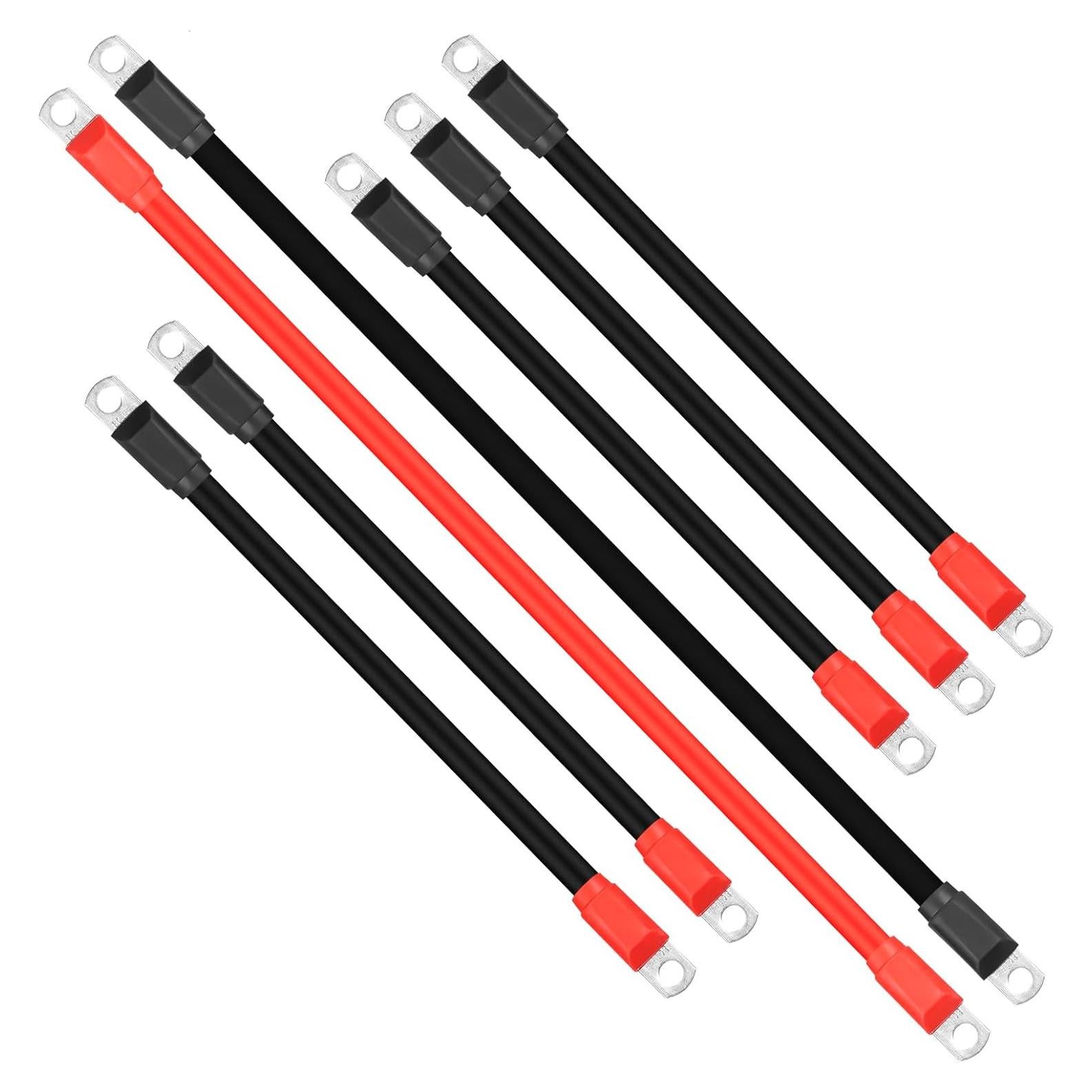 Kit de Cables de Batería Honsyunoirtps 7 PCS 36/48V para Carro de Golf