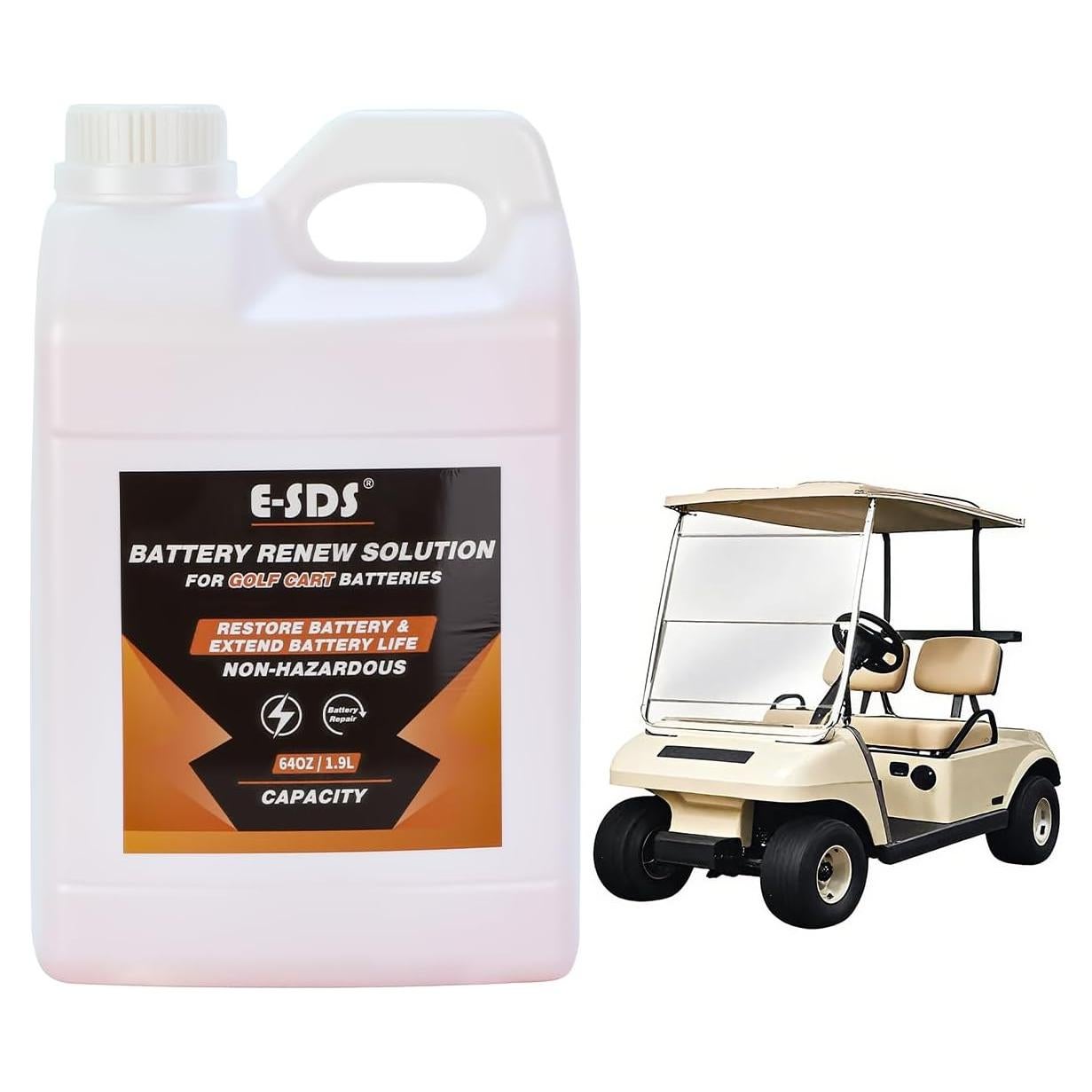 Restaurador de Baterías E-SDS para Carritos de Golf 1.89L