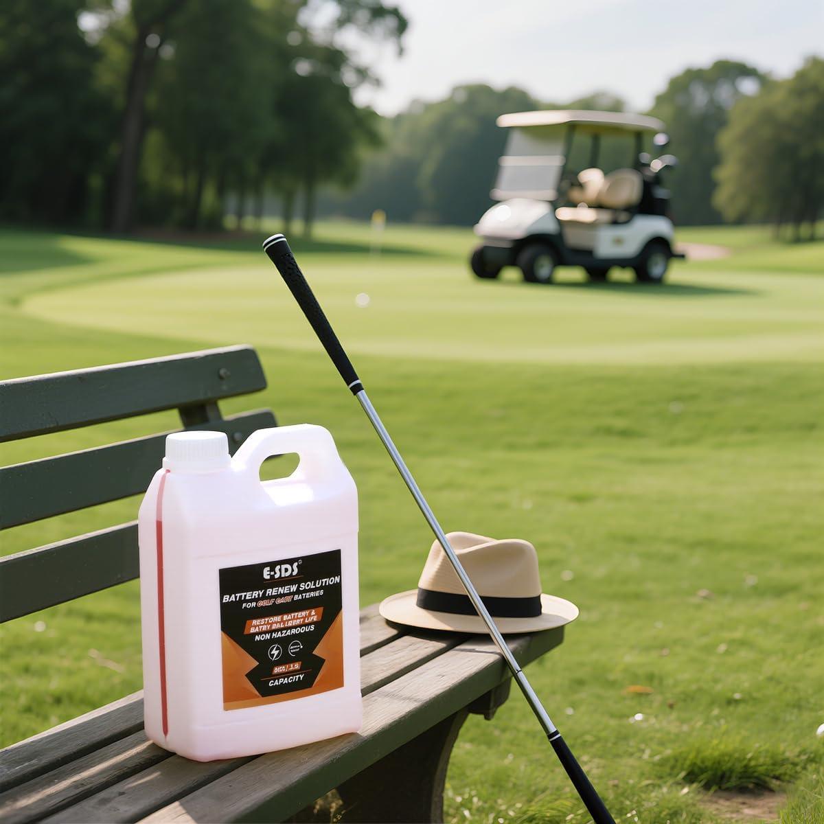 Restaurador de Baterías E-SDS para Carritos de Golf 1.89L