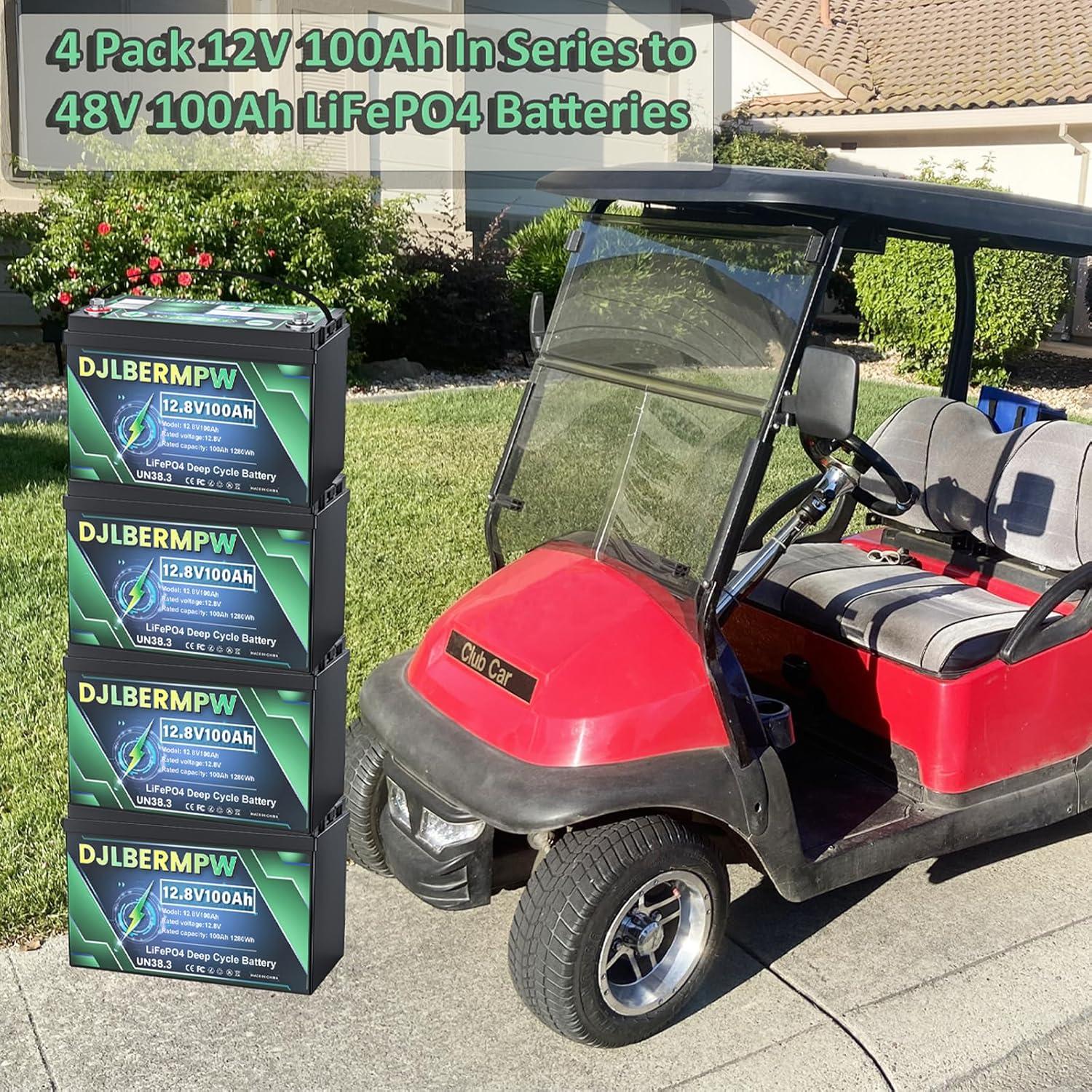 Batería de Litio LiFePO4 48V 100Ah DJLBERMPW para RV y Solar